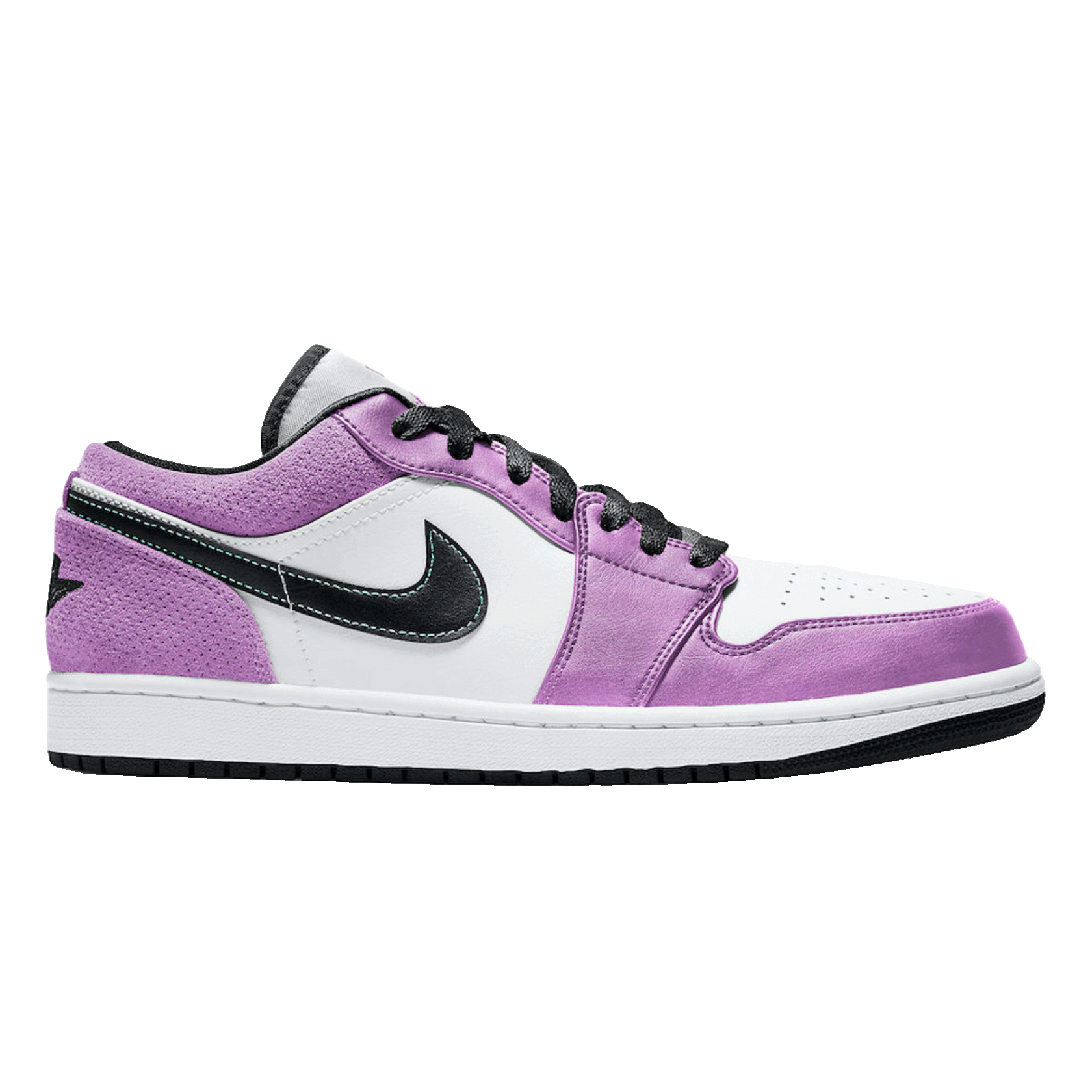 Nike Air Jordan 1 Low SE Violet Shock White Black