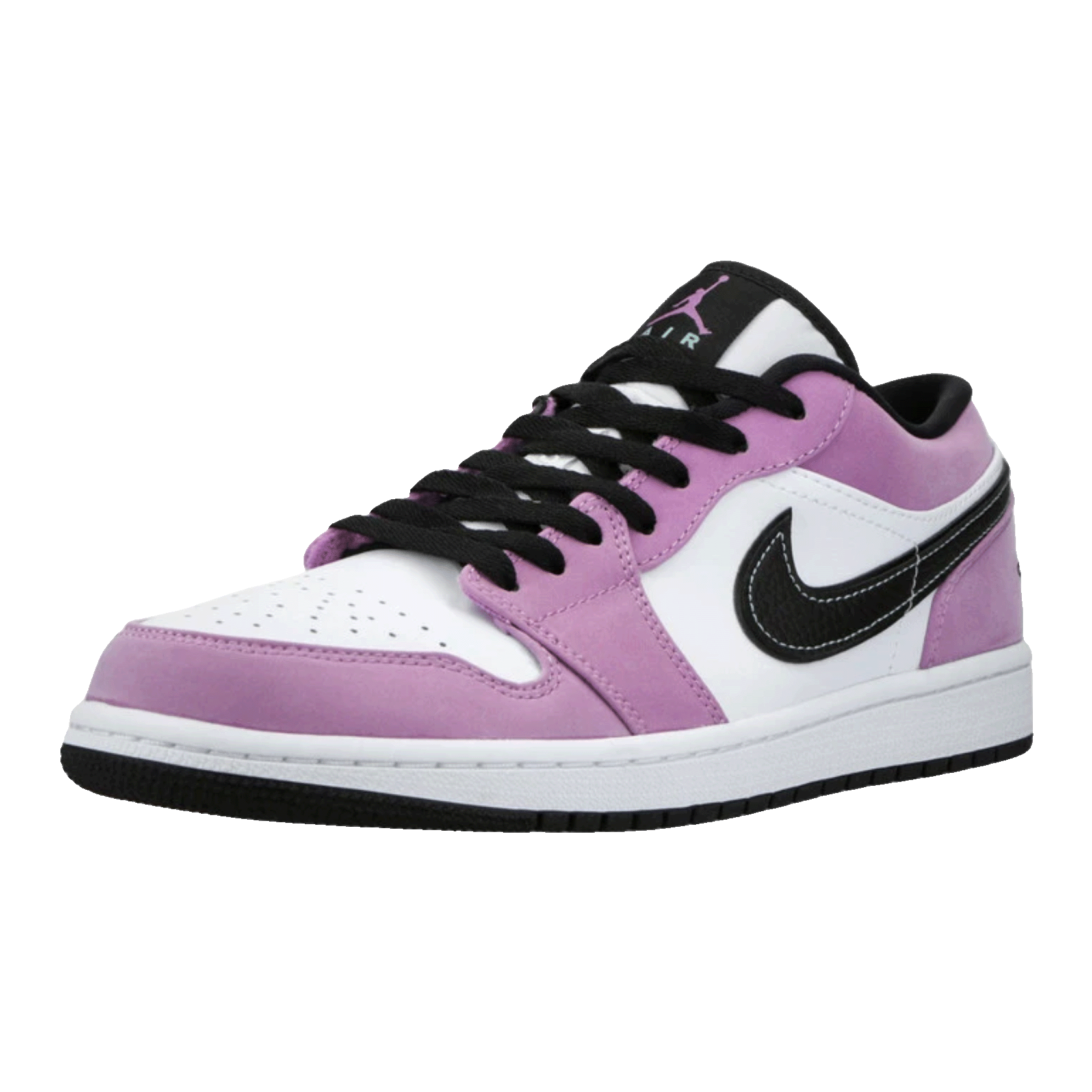 Nike Air Jordan 1 Low SE Violet Shock White Black Side