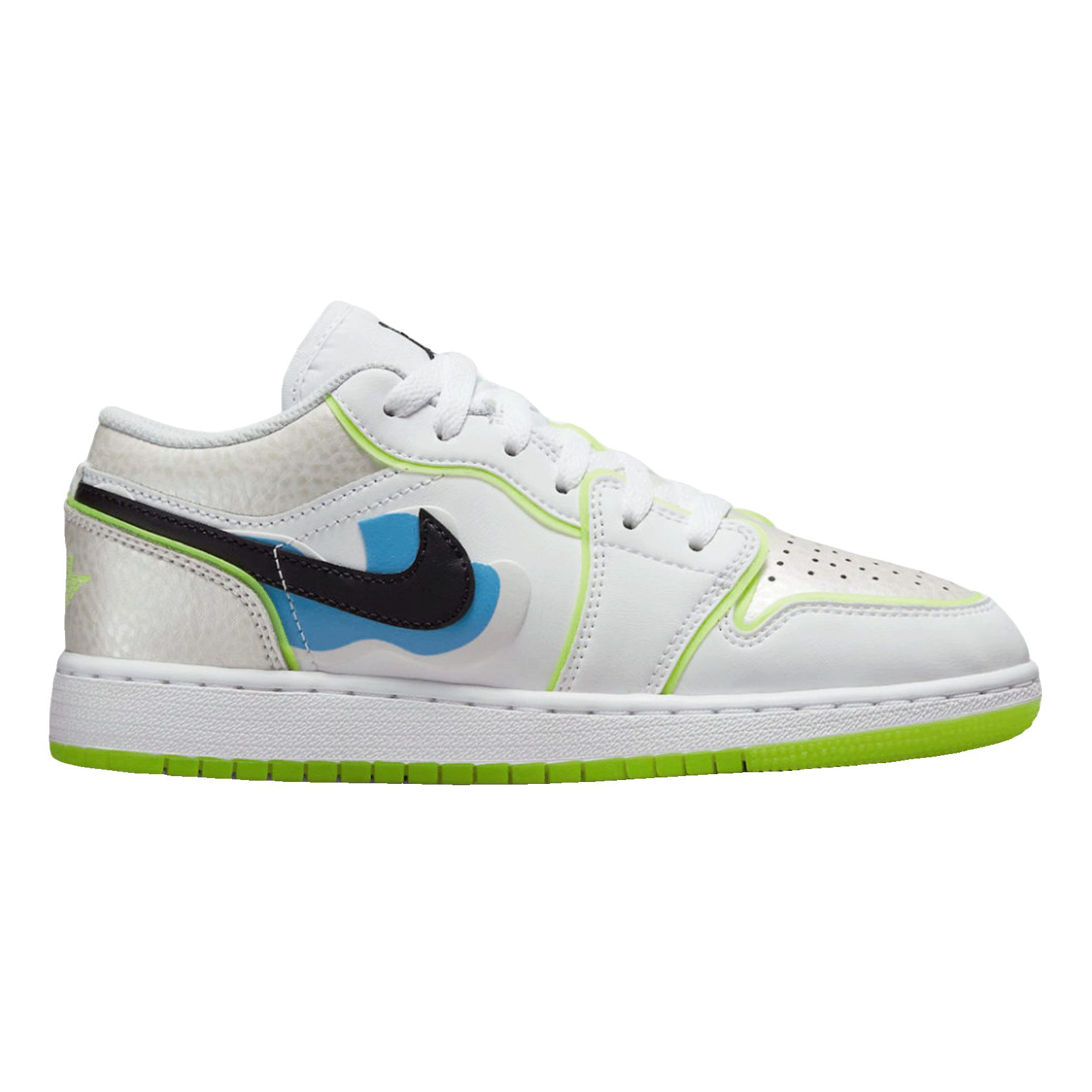 Nike Air Jordan 1 Low SE Warped Swoosh (GS)
