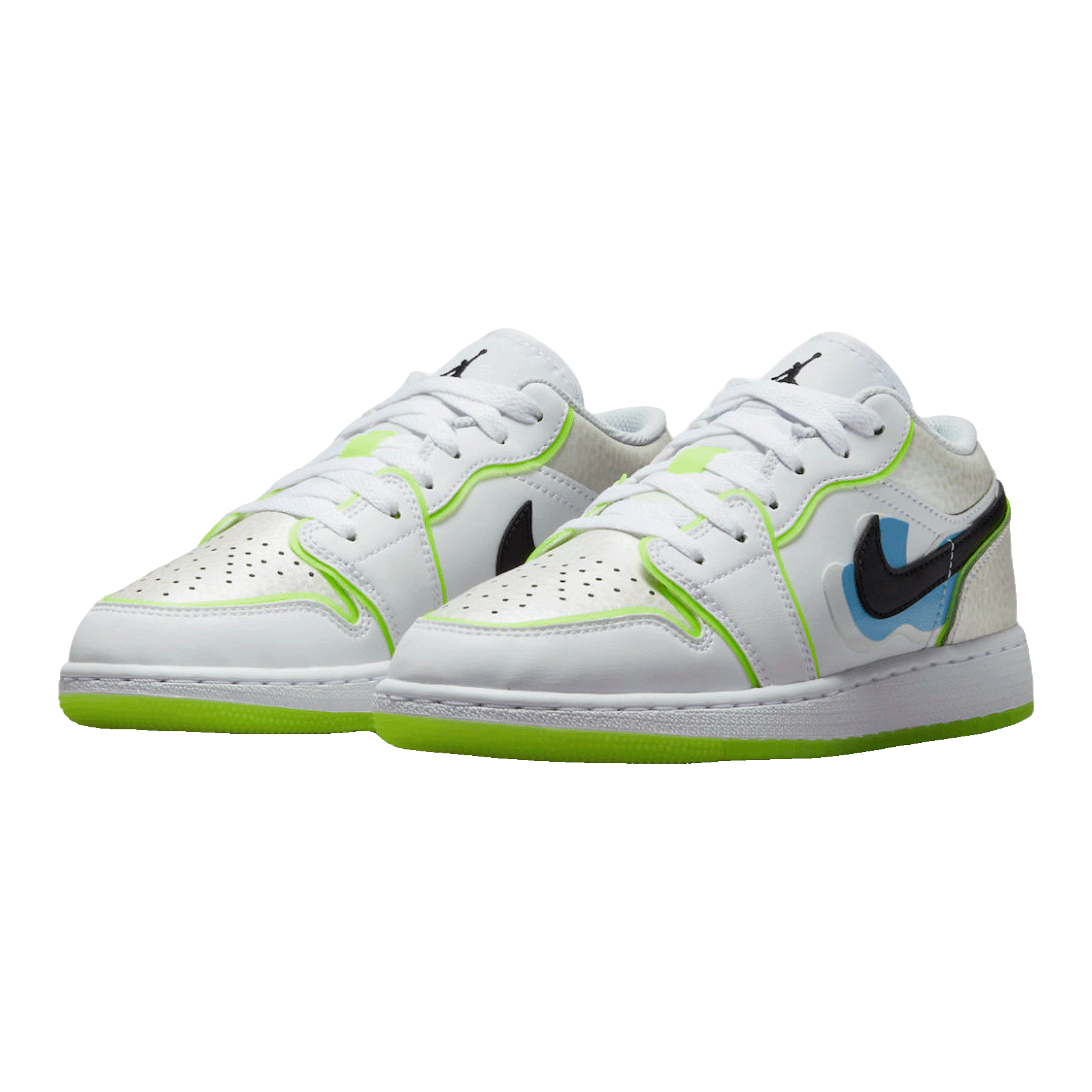 Nike Air Jordan 1 Low SE Warped Swoosh (GS) Side