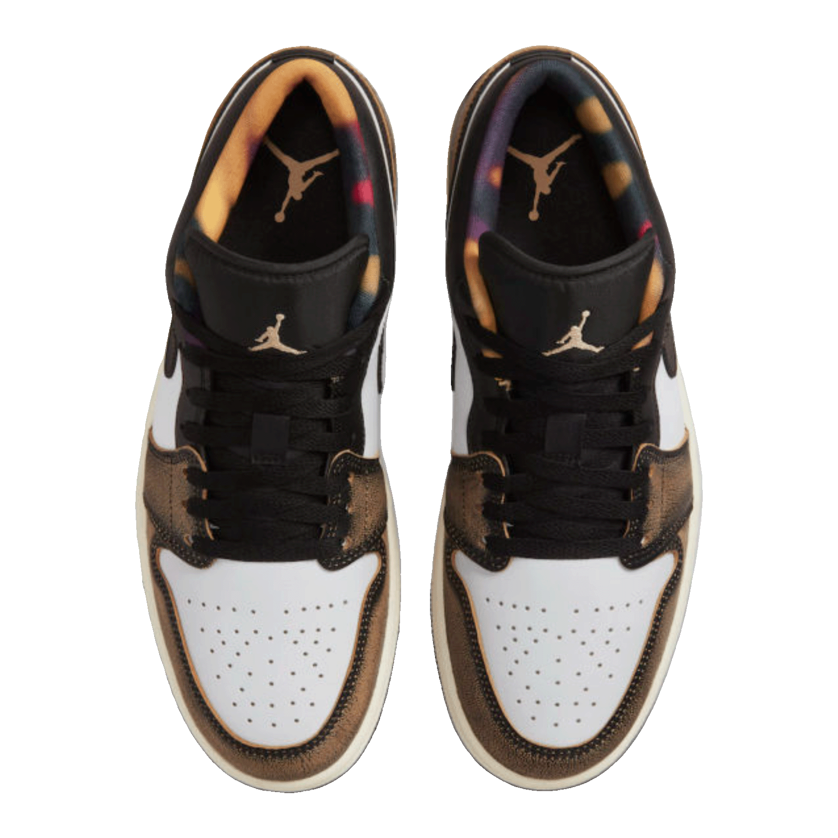Nike Air Jordan 1 Low SE Wear Away Yellow (GS) Oben