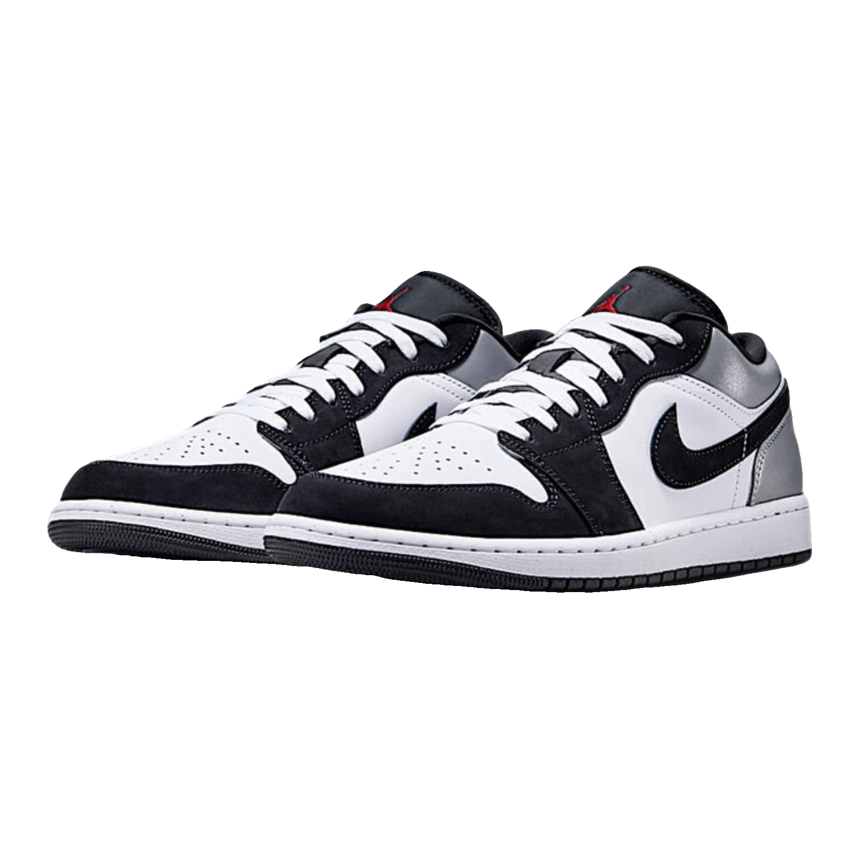 Nike Air Jordan 1 Low SE White Fire Red Black Matte Silver Side