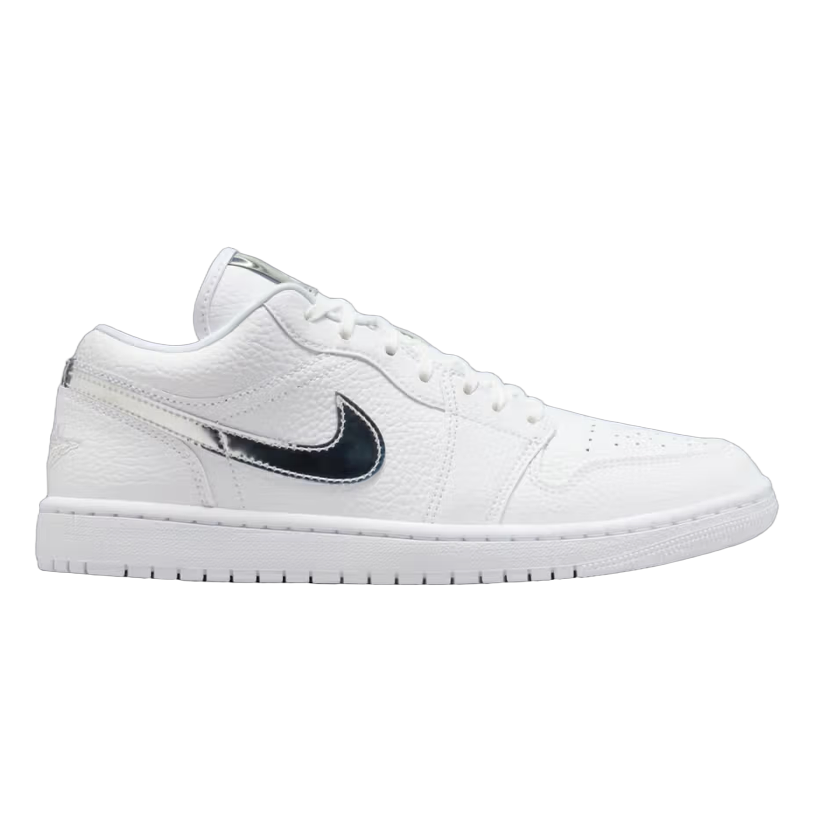 Nike Air Jordan 1 Low SE White Metallic Silver (W) IQ9381-100