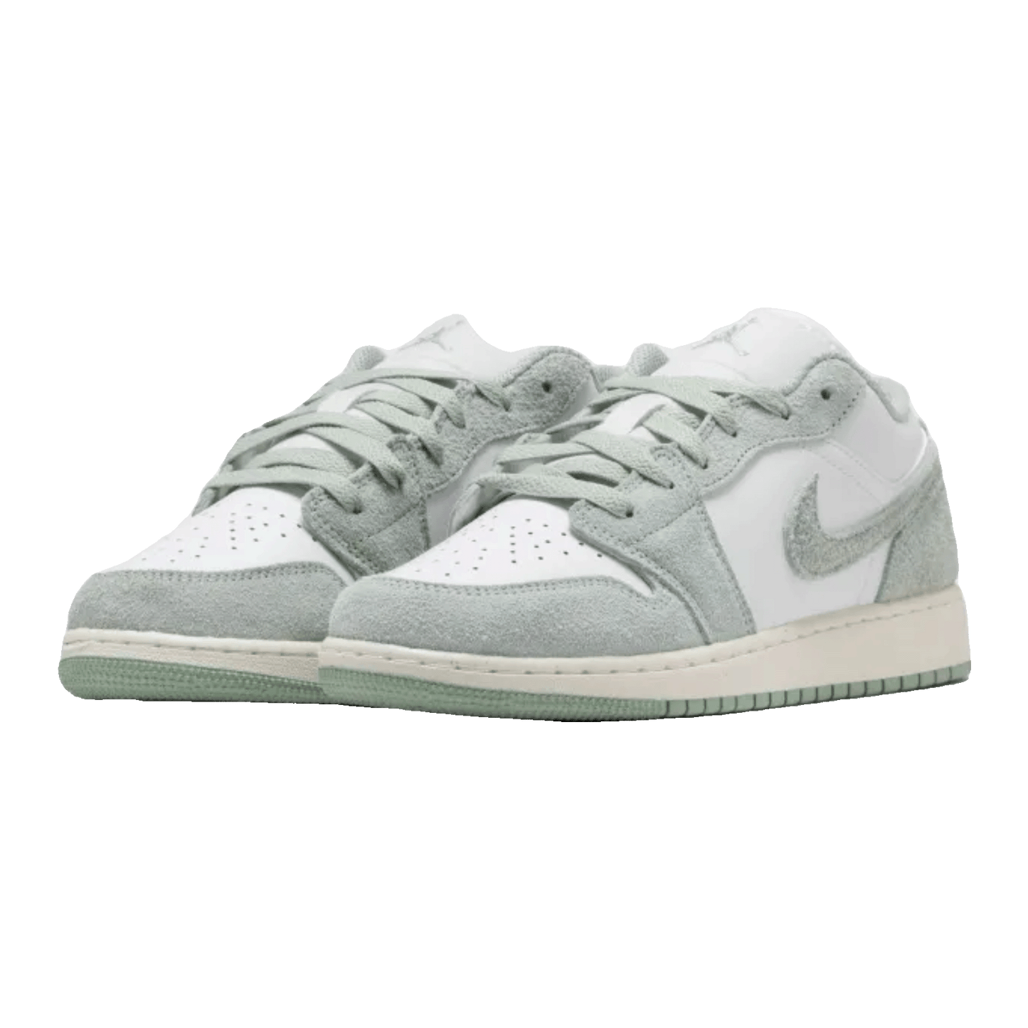 Nike Air Jordan 1 Low SE White Seafoam (GS) Side