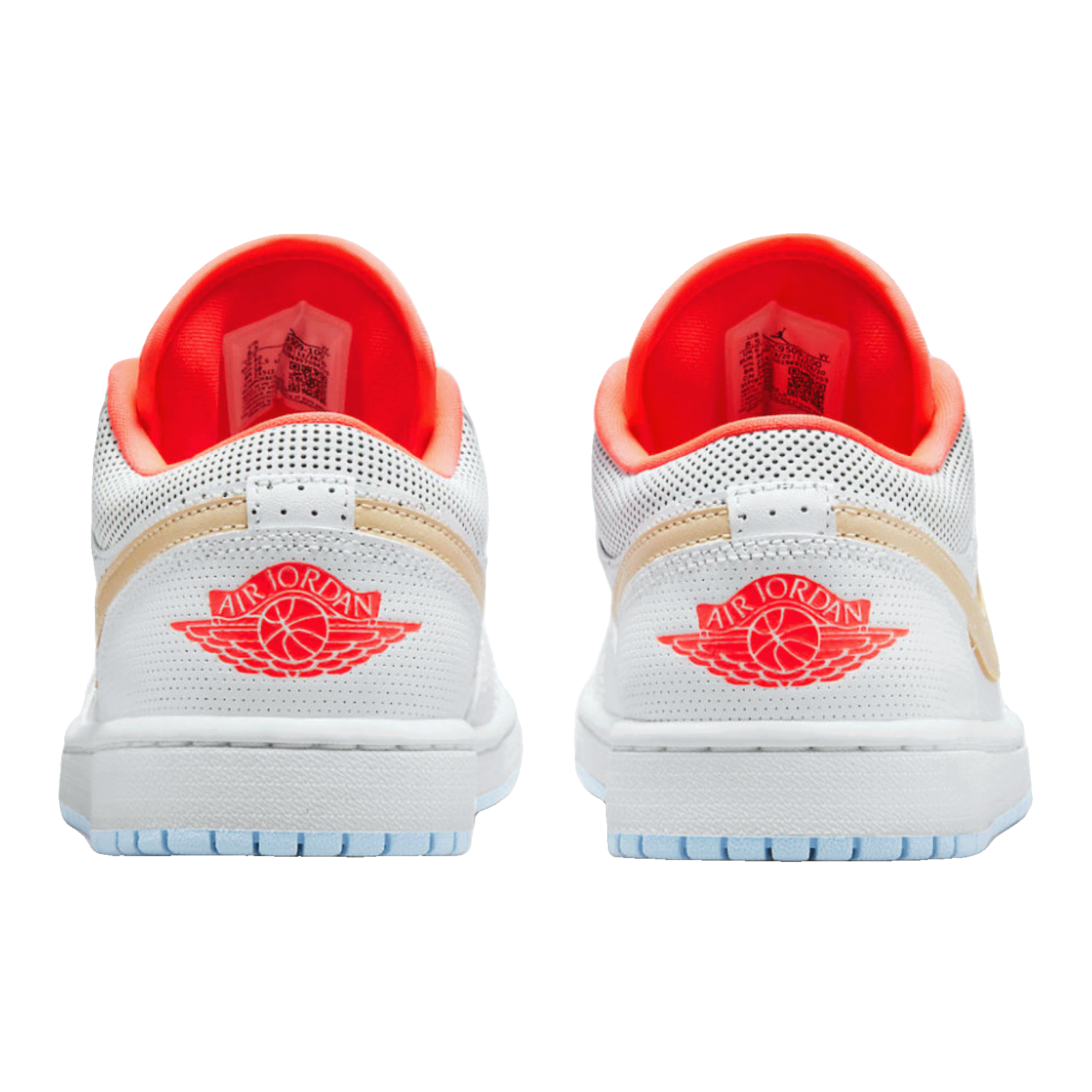 Nike Air Jordan 1 Low SE White Sesame (W) Back