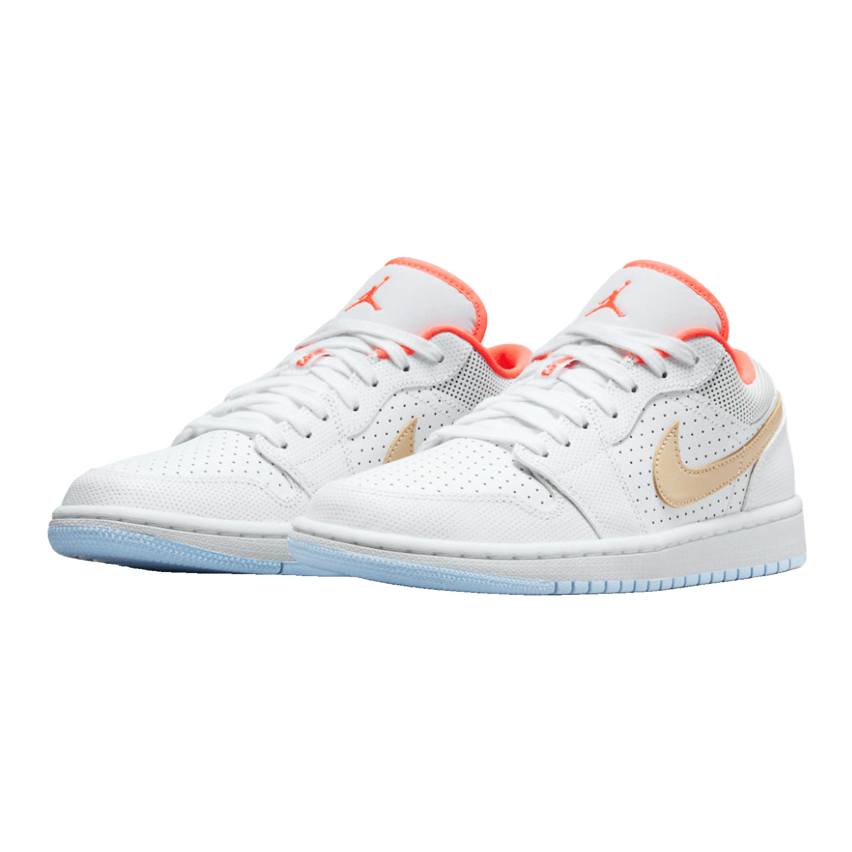 Nike Air Jordan 1 Low SE White Sesame (W) Side