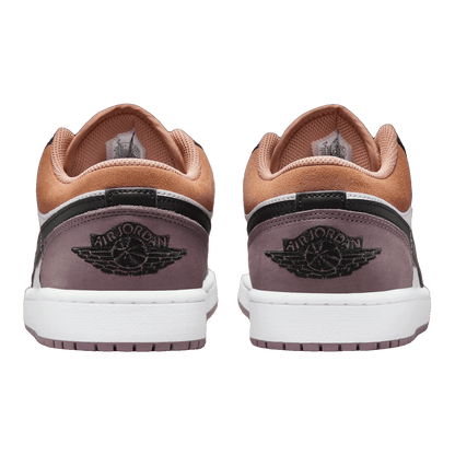 Nike Air Jordan 1 Low SE White Sky J Orange Sky J Mauve Black (GS) Back