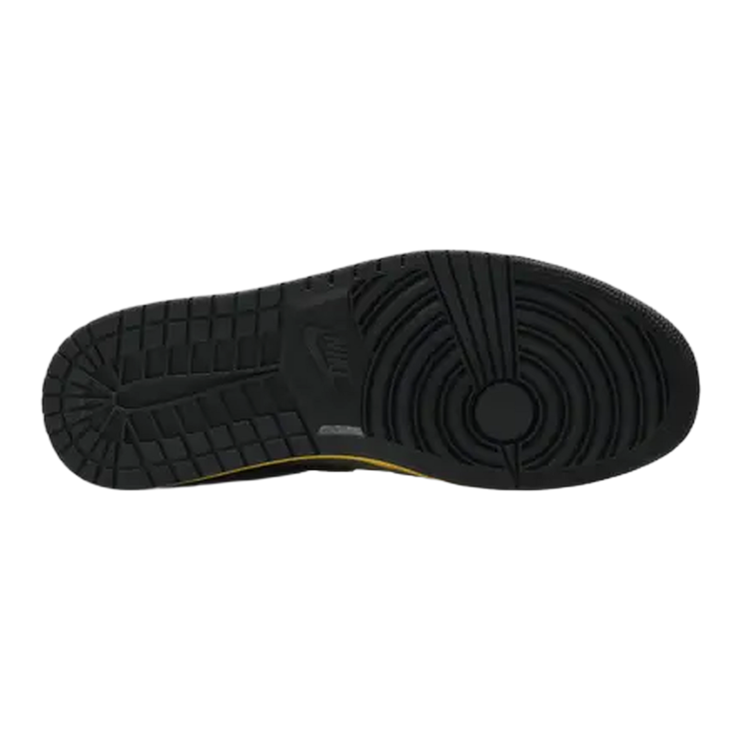 Nike Air Jordan 1 Low Silver Black Yellow Sohle