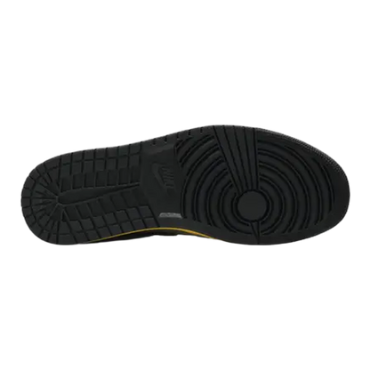 Nike Air Jordan 1 Low Silver Black Yellow Sohle