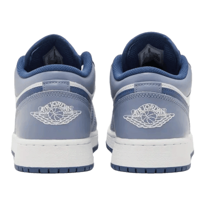 Nike Air Jordan 1 Low Slate Blue Navy (GS) Back