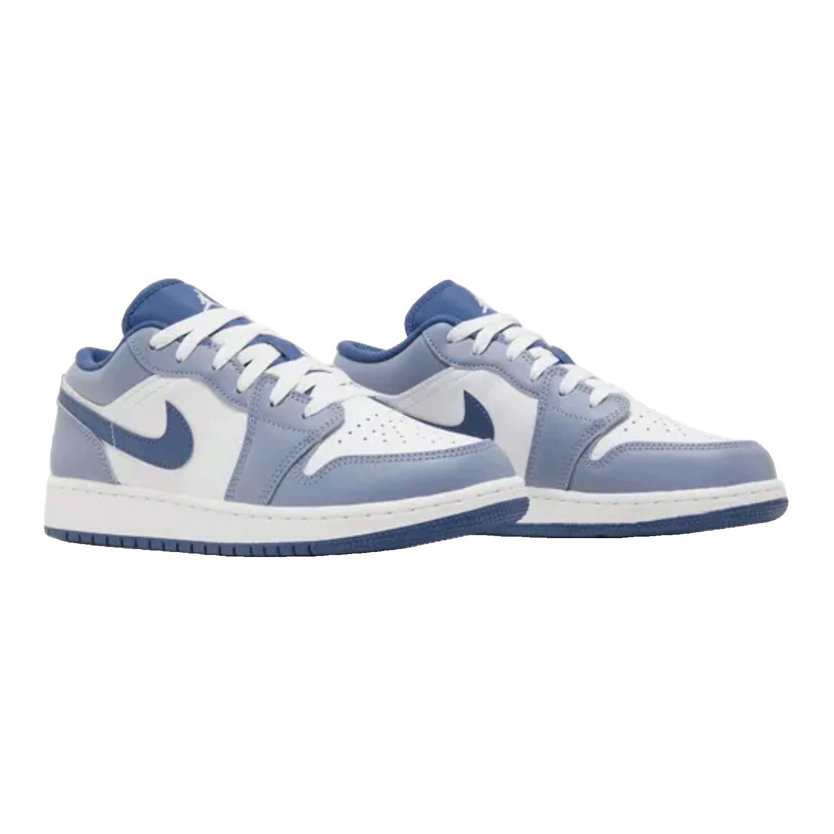 Nike Air Jordan 1 Low Slate Blue Navy (GS) Side