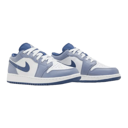 Nike Air Jordan 1 Low Slate Blue Navy (GS) Side