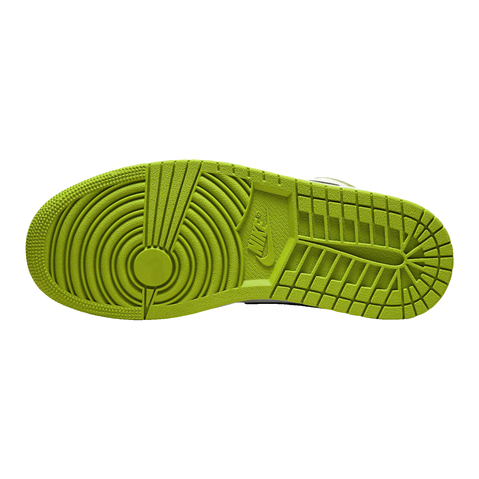 Nike Air Jordan 1 Low Snakeskin Vivid Green (W) Sohle