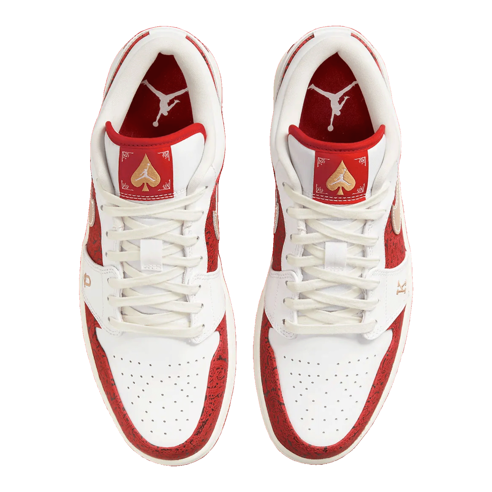 Nike Air Jordan 1 Low Spades (GS) Oben