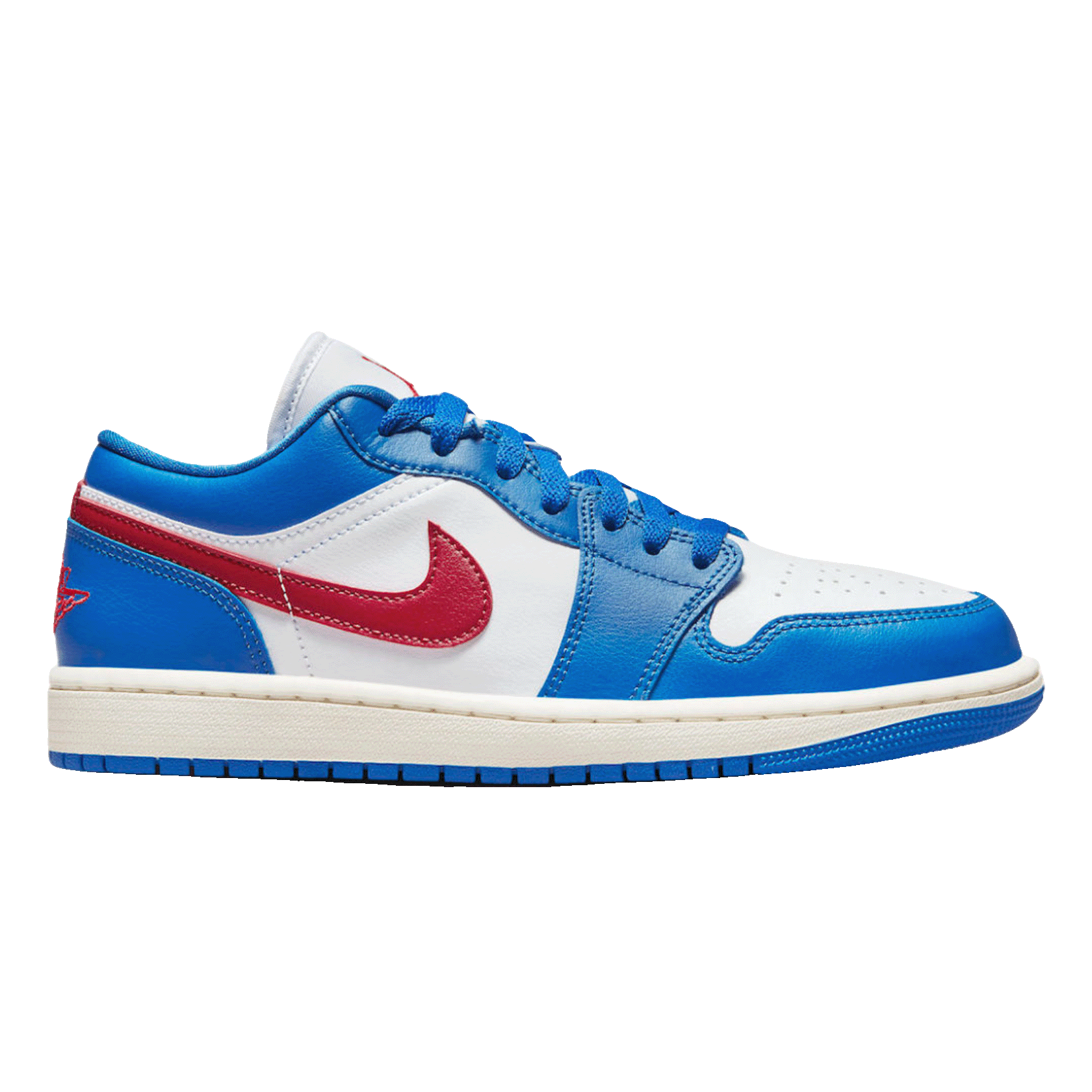 Nike Air Jordan 1 Low Sport Blue Gym Red (W)