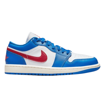Nike Air Jordan 1 Low Sport Blue Gym Red (W)