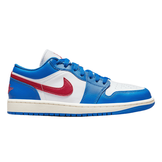 Nike Air Jordan 1 Low Sport Blue Gym Red (W)