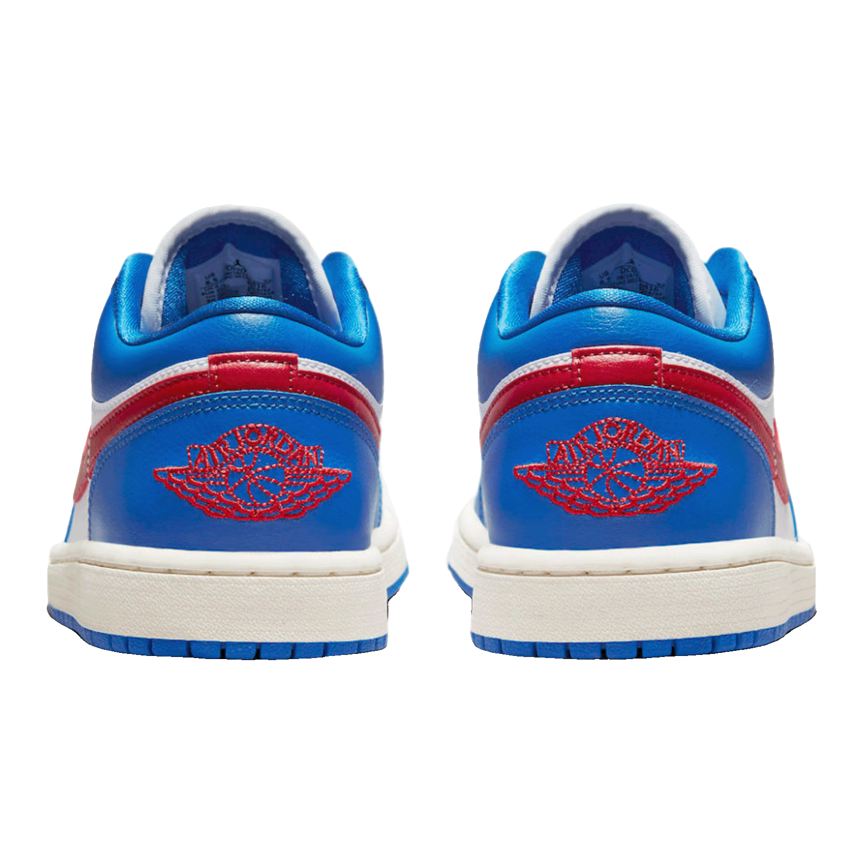 Nike Air Jordan 1 Low Sport Blue Gym Red (W) Back
