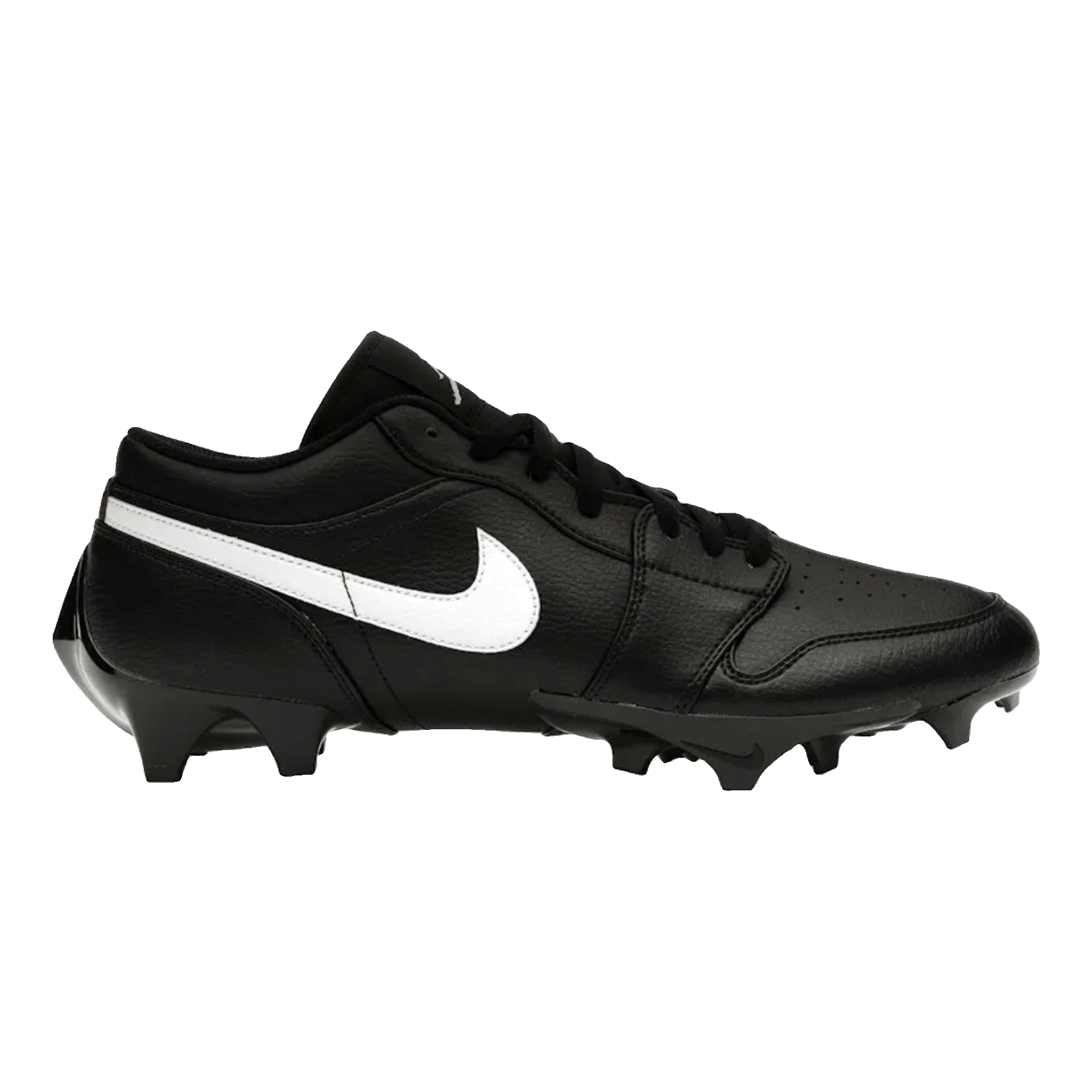Nike Air Jordan 1 Low TD Cleat Black White