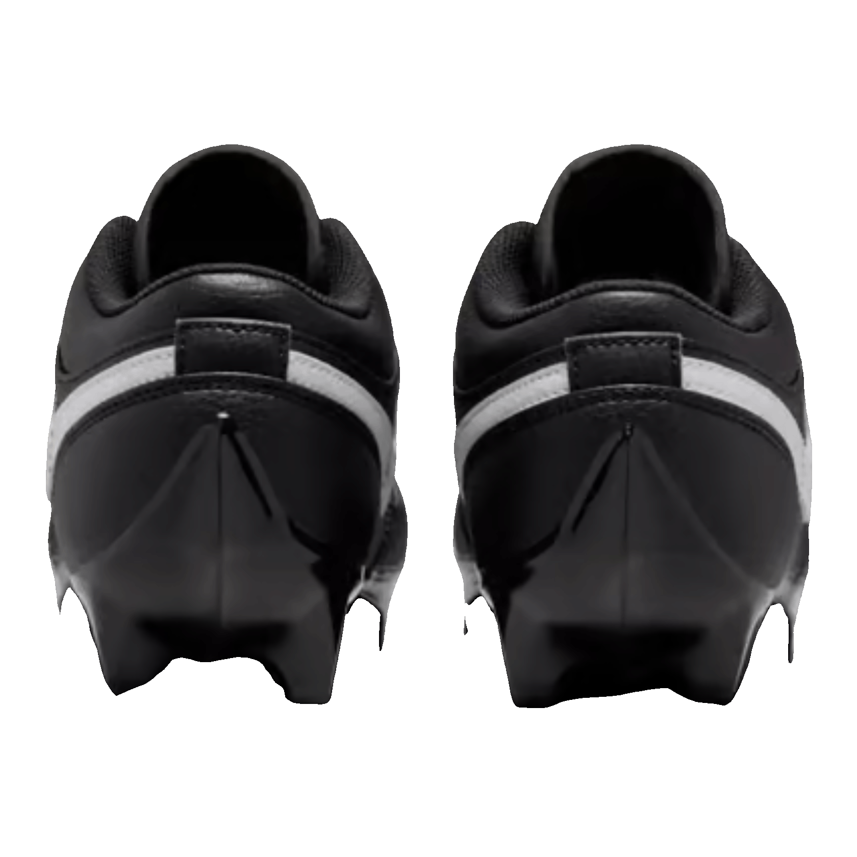 Nike Air Jordan 1 Low TD Cleat Black White Back