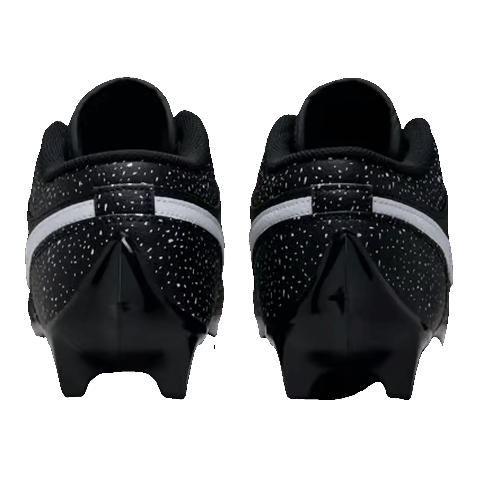 Nike Air Jordan 1 Low TD Cleat Black White Splatter Back FJ6245-005