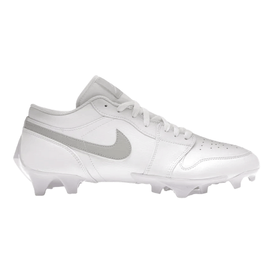 Nike Air Jordan 1 Low TD Cleat White Grey Fog