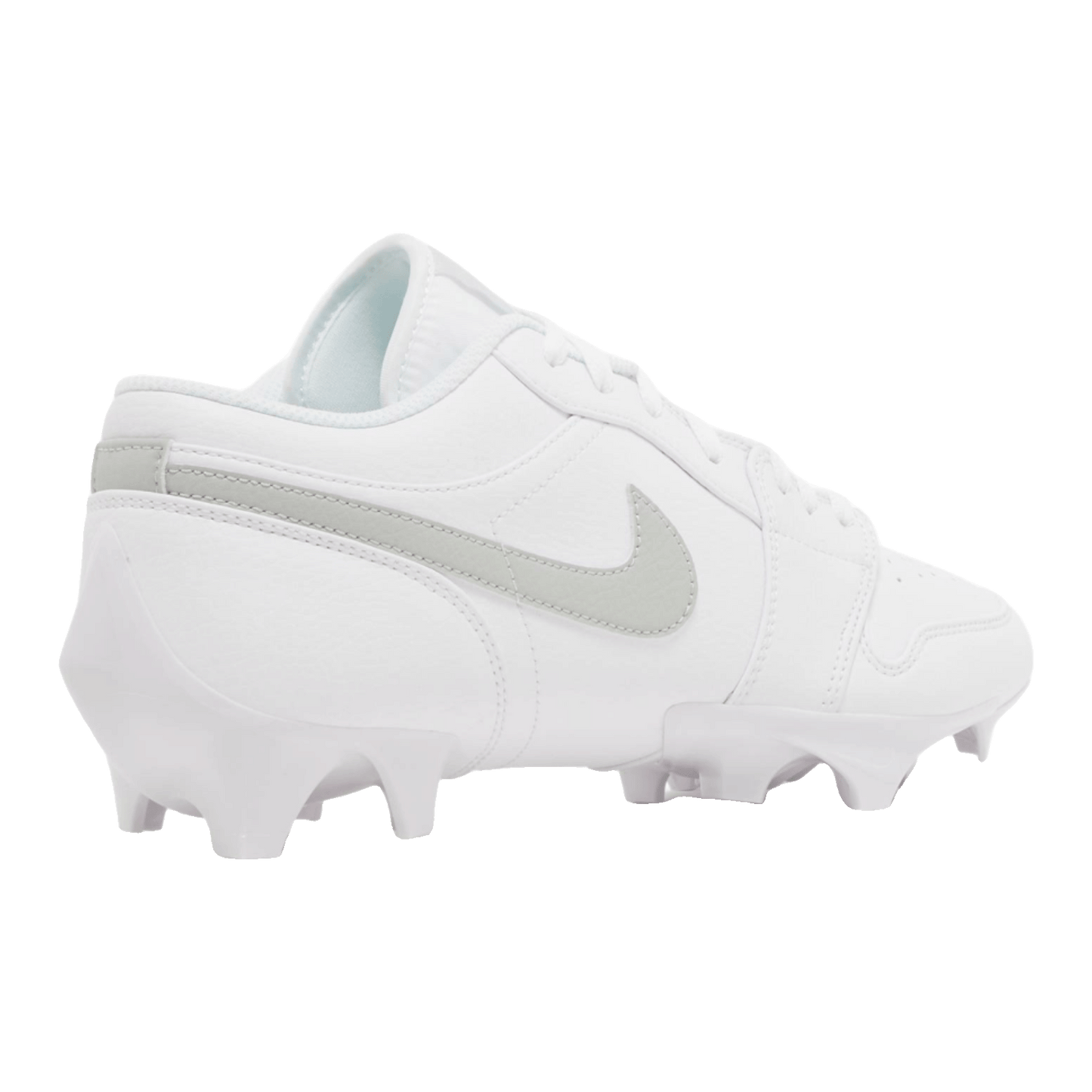 Nike Air Jordan 1 Low TD Cleat White Grey Fog Back