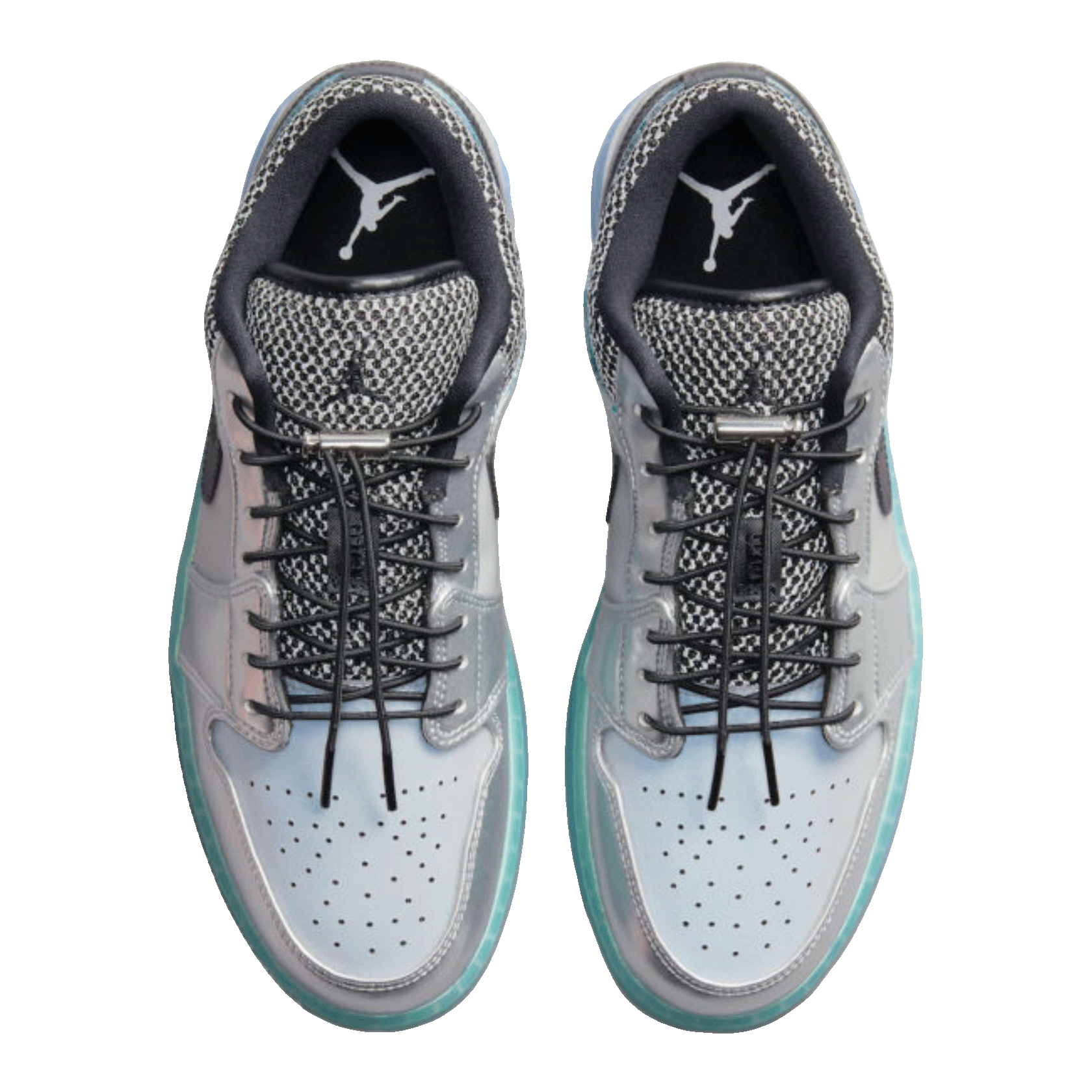 Nike Air Jordan 1 Low Toggle Silver (W) Oben