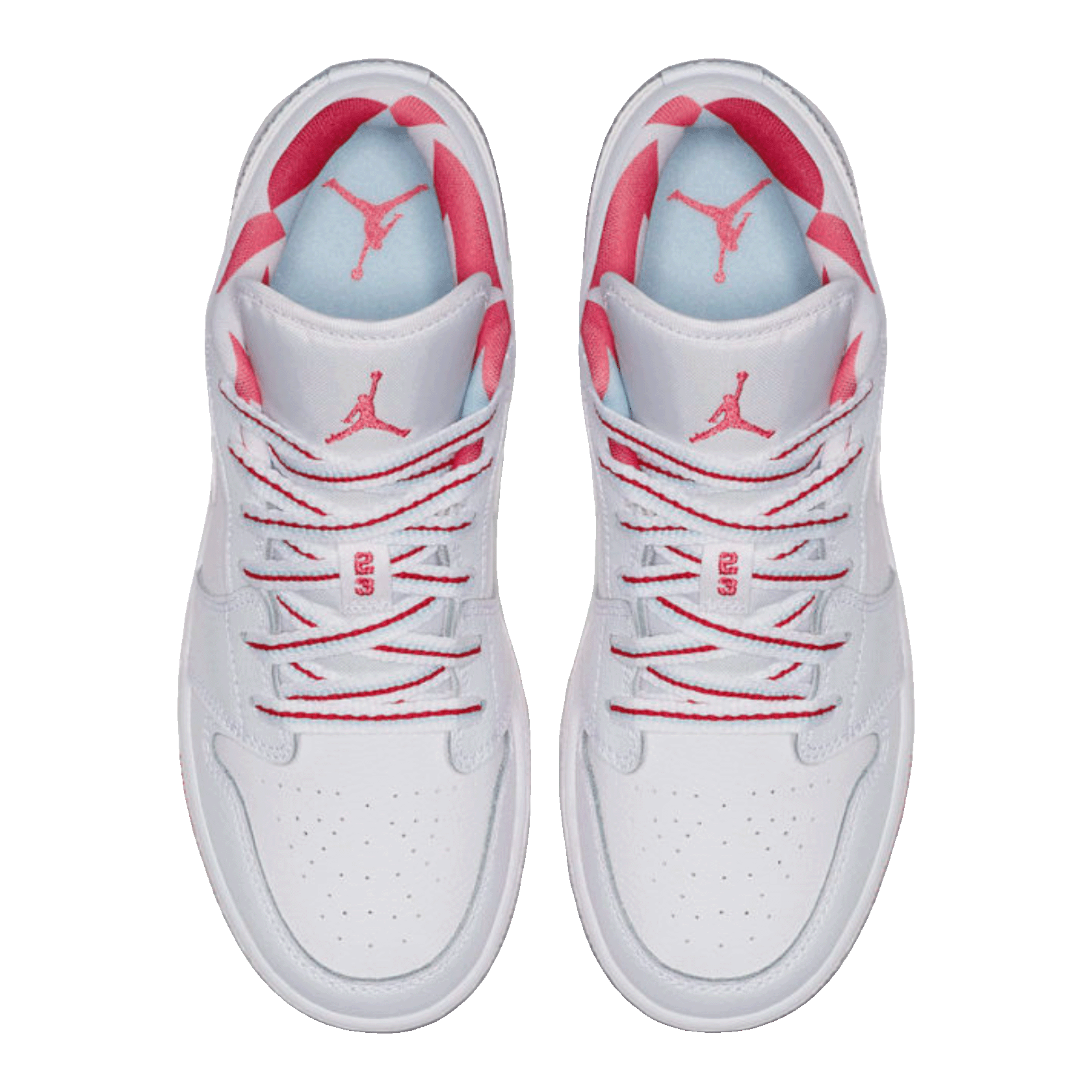 Nike Air Jordan 1 Low Topaz Mist (GS) Oben