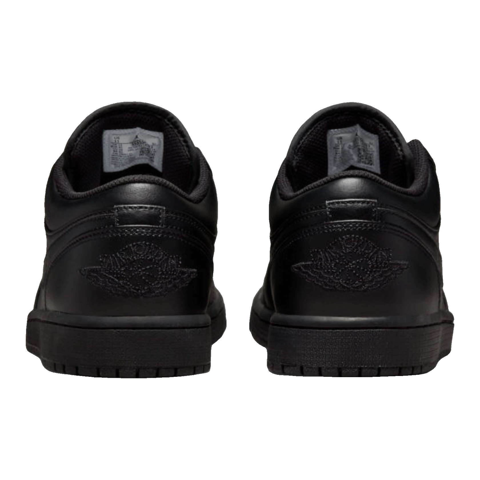 Nike Air Jordan 1 Low Triple Black (2022) Back