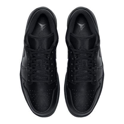 Nike Air Jordan 1 Low Triple Black (2022) (GS) Oben