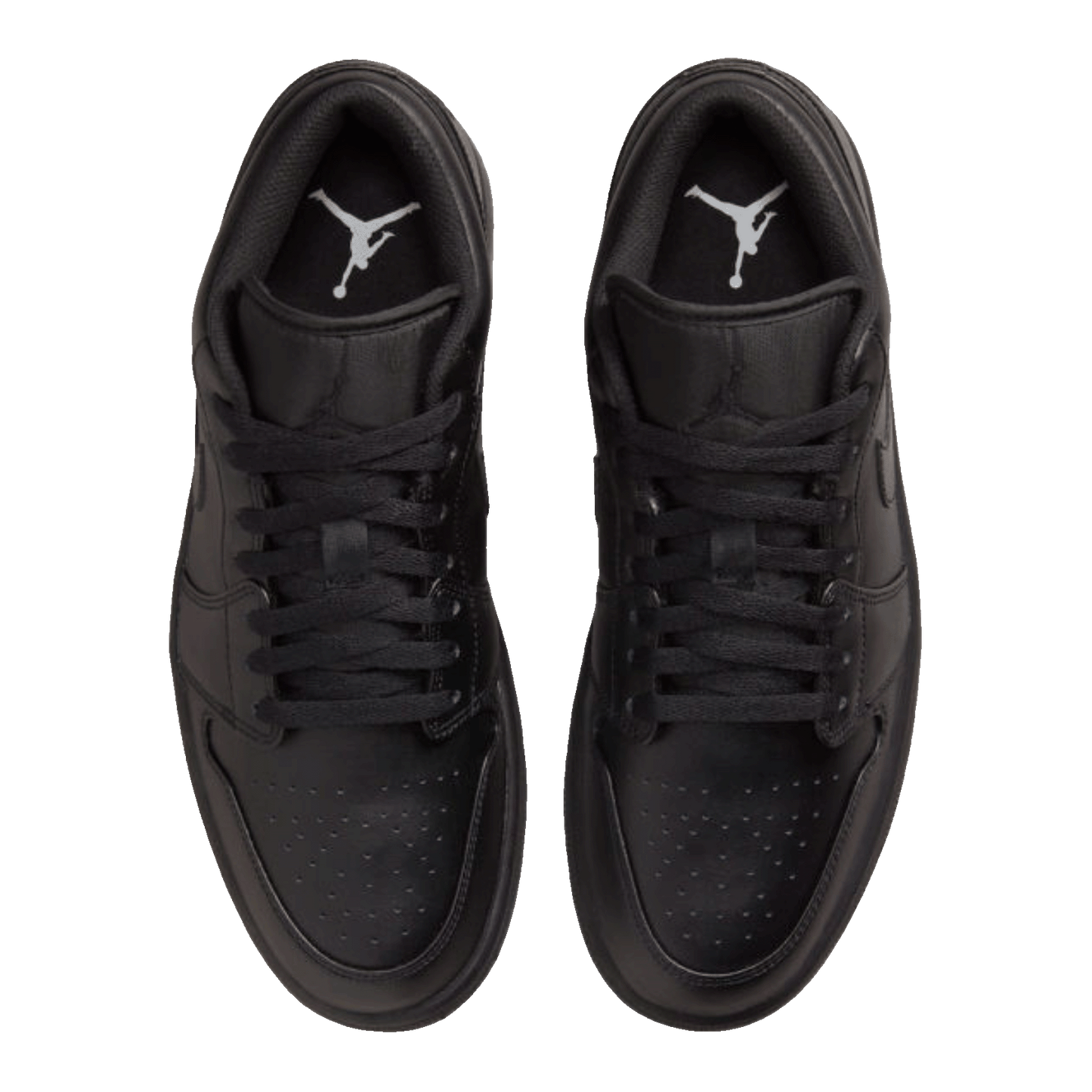 Nike Air Jordan 1 Low Triple Black (2022) Oben