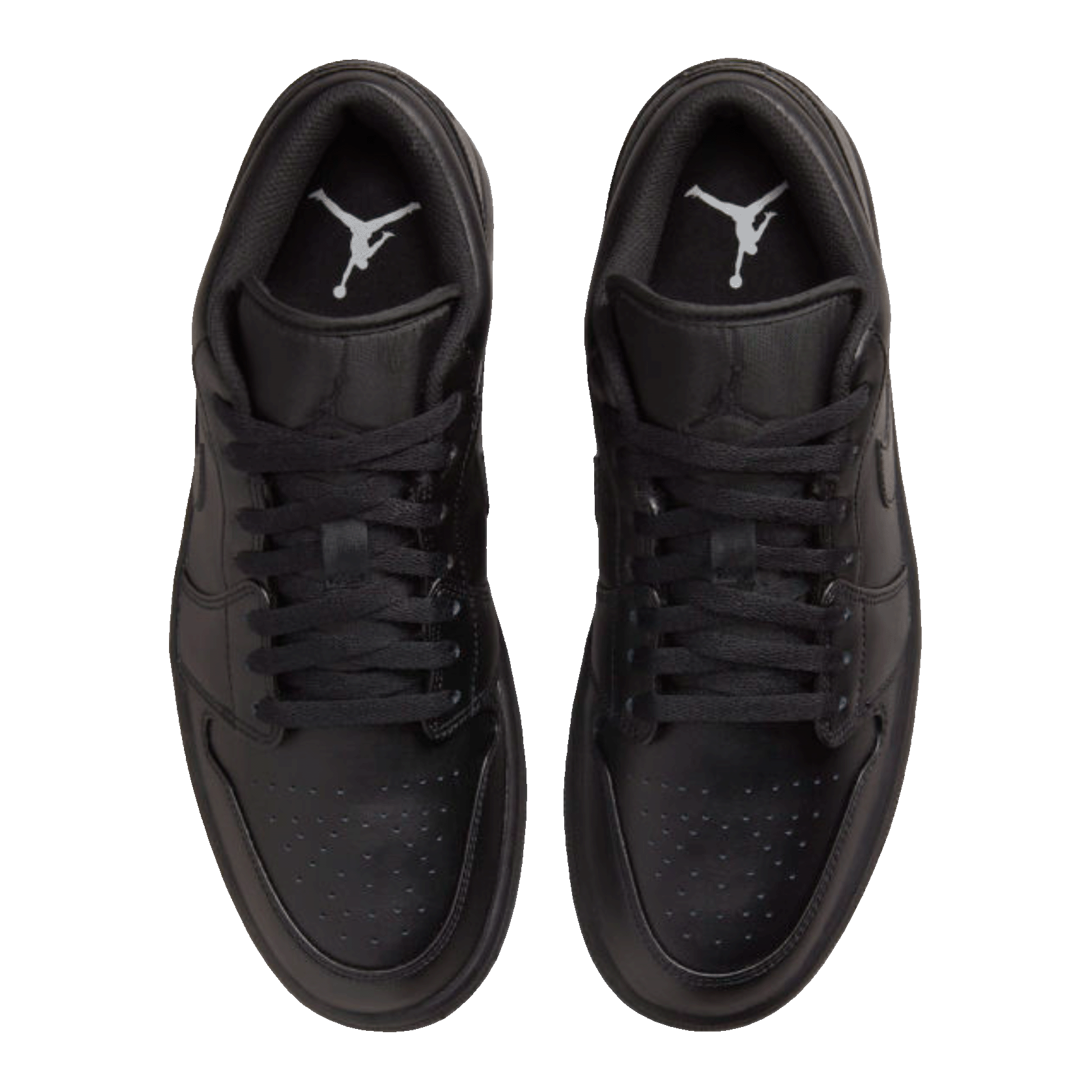 Nike Air Jordan 1 Low Triple Black (2022) Oben