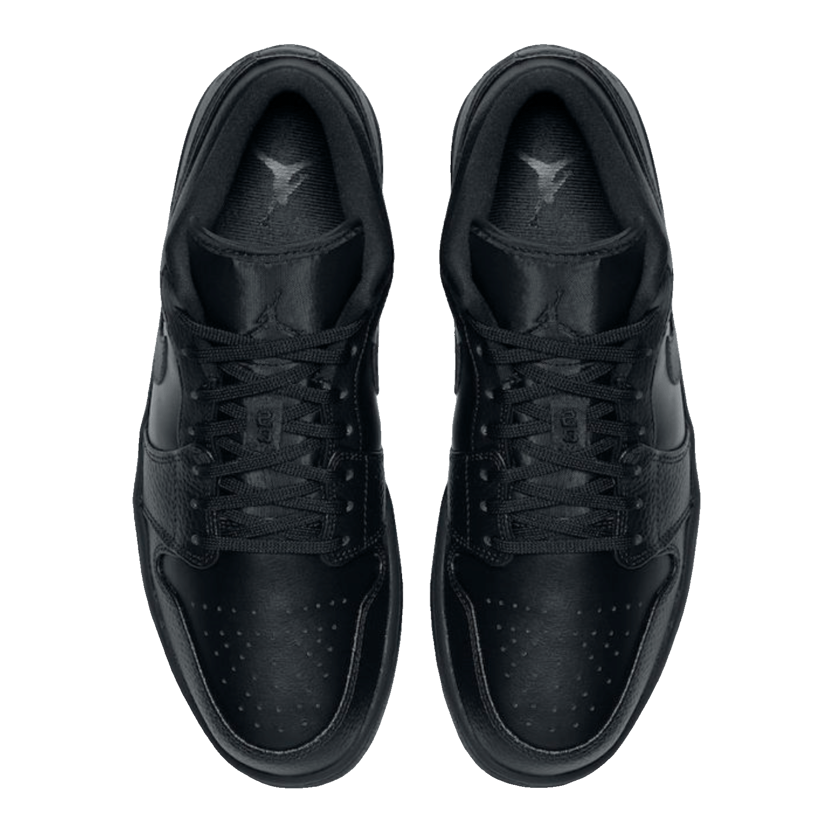 Nike Air Jordan 1 Low Triple Black Oben