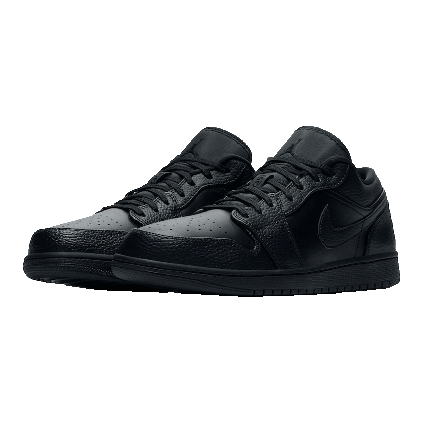 Nike Air Jordan 1 Low Triple Black Side