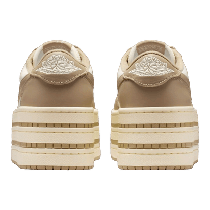 Nike Air Jordan 1 Low Triple Stack Khaki Sail (W) Back HV8288-200