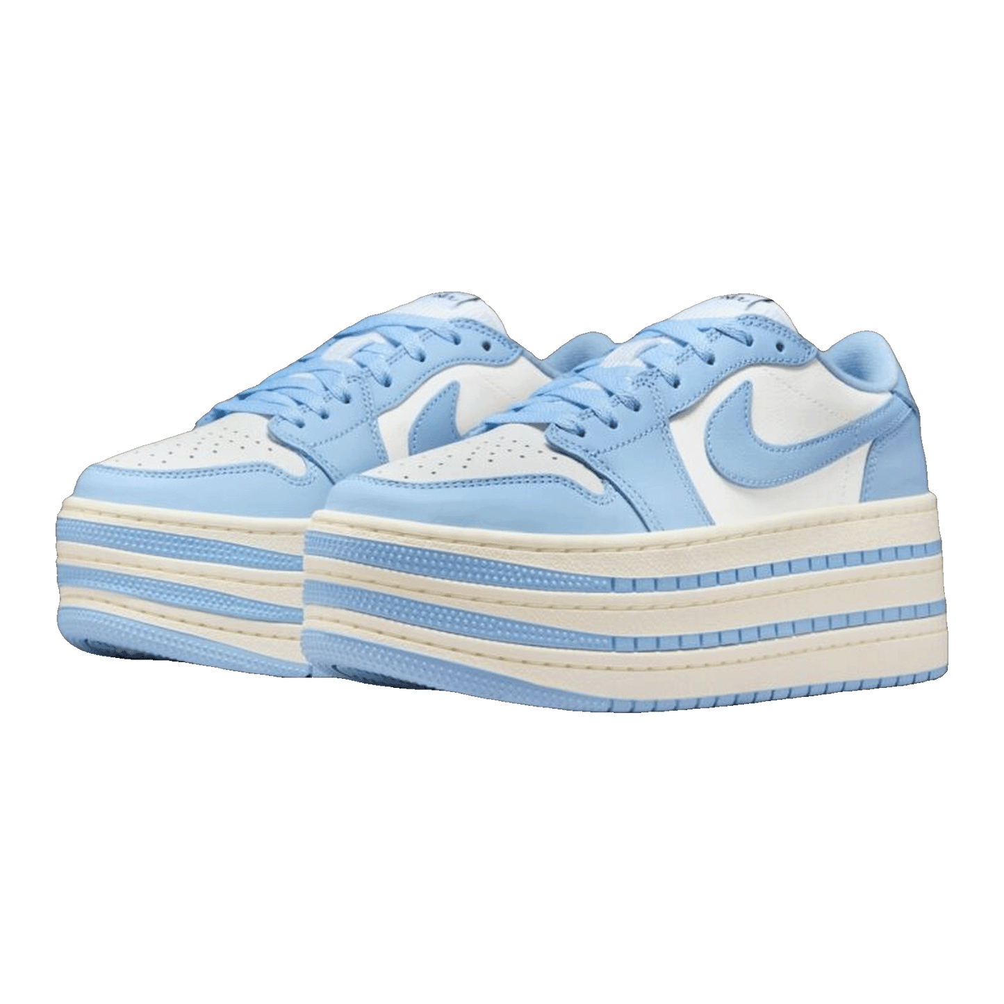 Nike Air Jordan 1 Low Triple Stack Psychic Blue White (W) Side HV8288-402