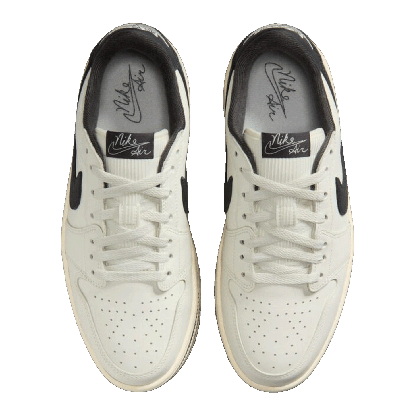 Nike Air Jordan 1 Low Triple Stack Sail Coconut Milk (W) Oben HV8288-100