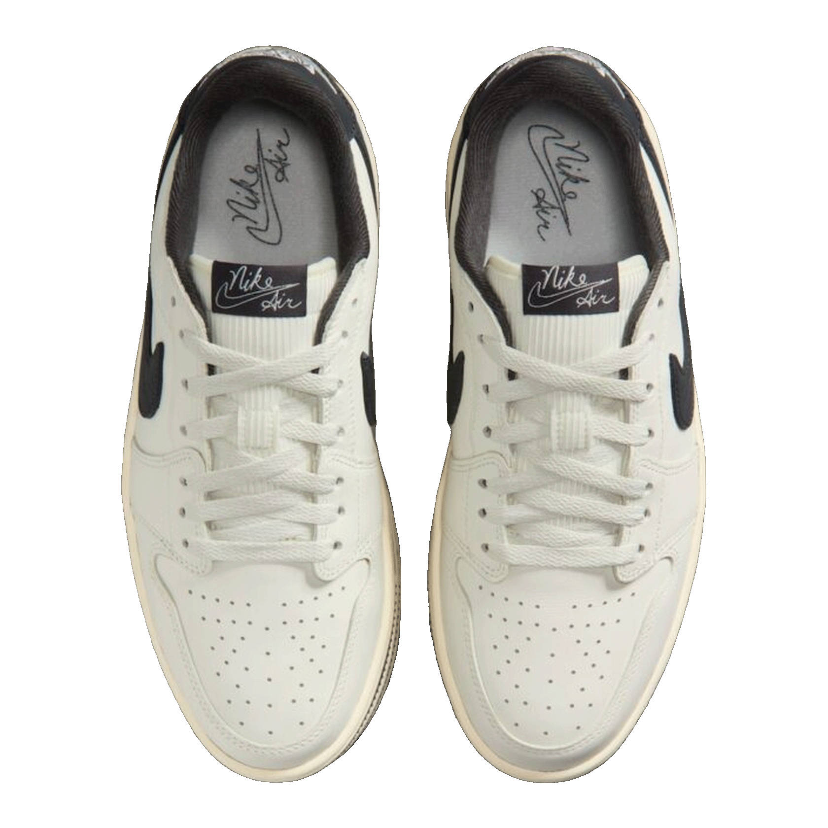 Nike Air Jordan 1 Low Triple Stack Sail Coconut Milk (W) Oben HV8288-100