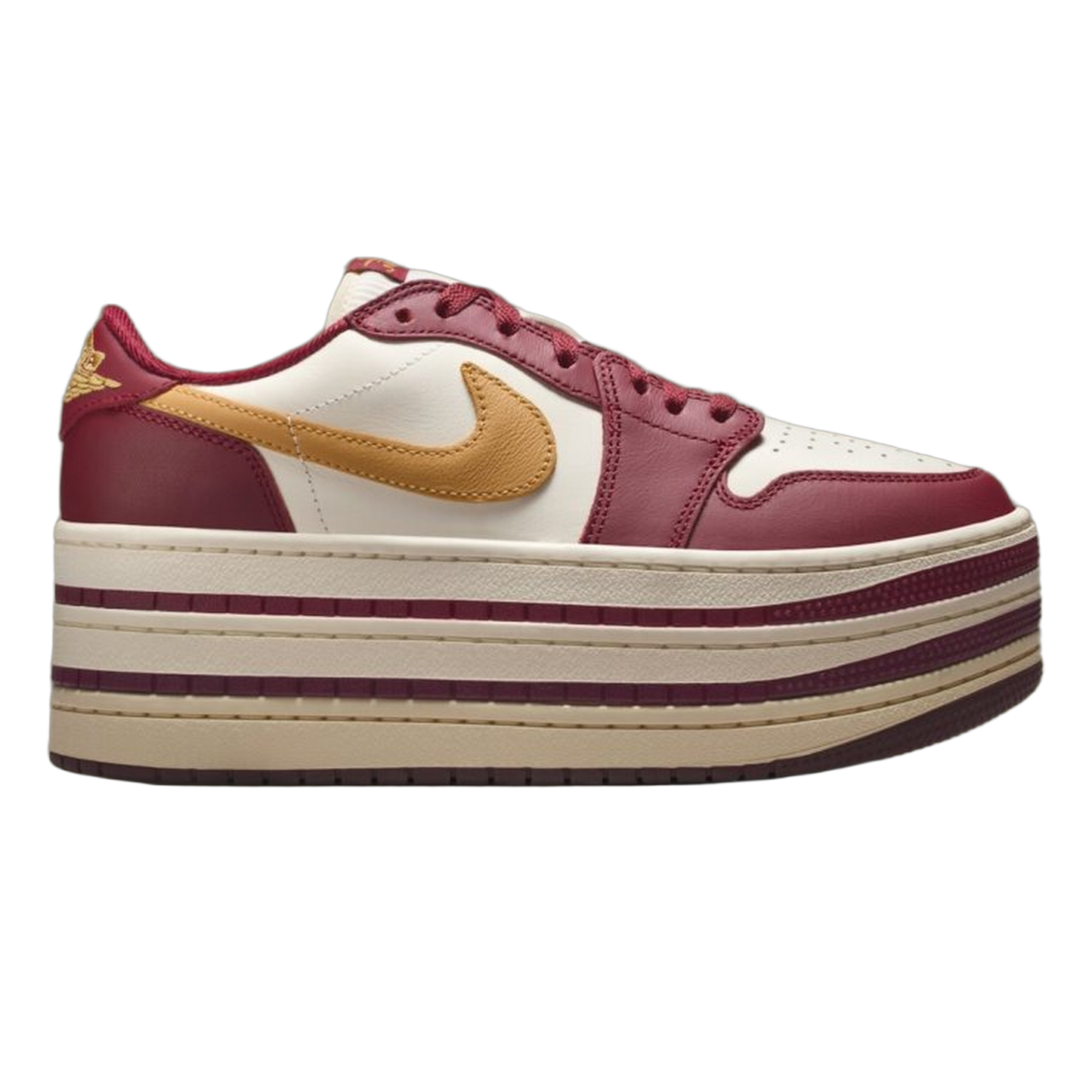 Nike Air Jordan 1 Low Triple Stack Team Red Pale Ivory (W) HV8288-600