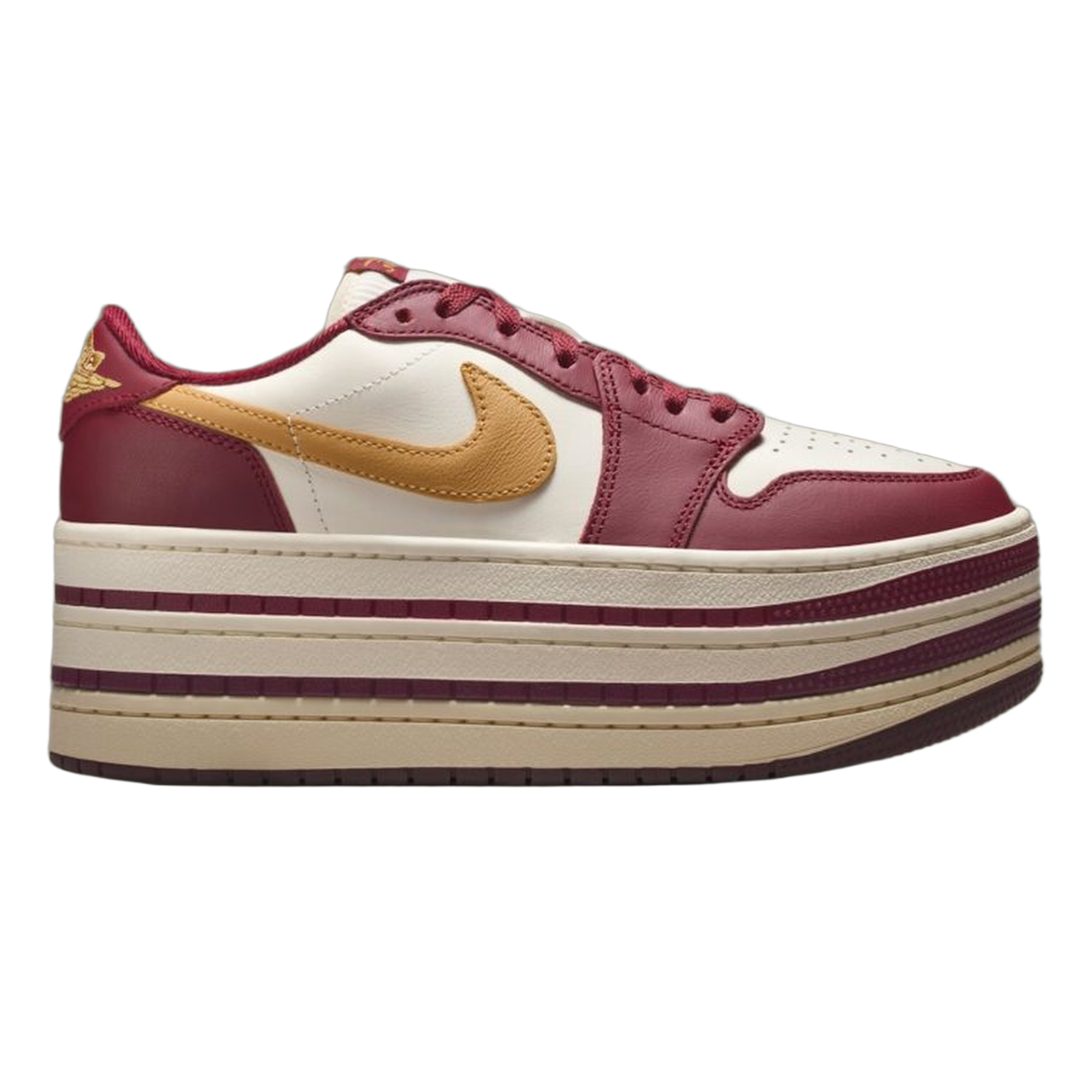 Nike Air Jordan 1 Low Triple Stack Team Red Pale Ivory (W) HV8288-600