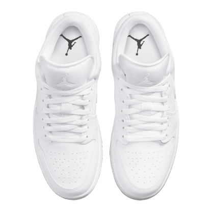 Nike Air Jordan 1 Low Triple White (2023) (GS) Oben