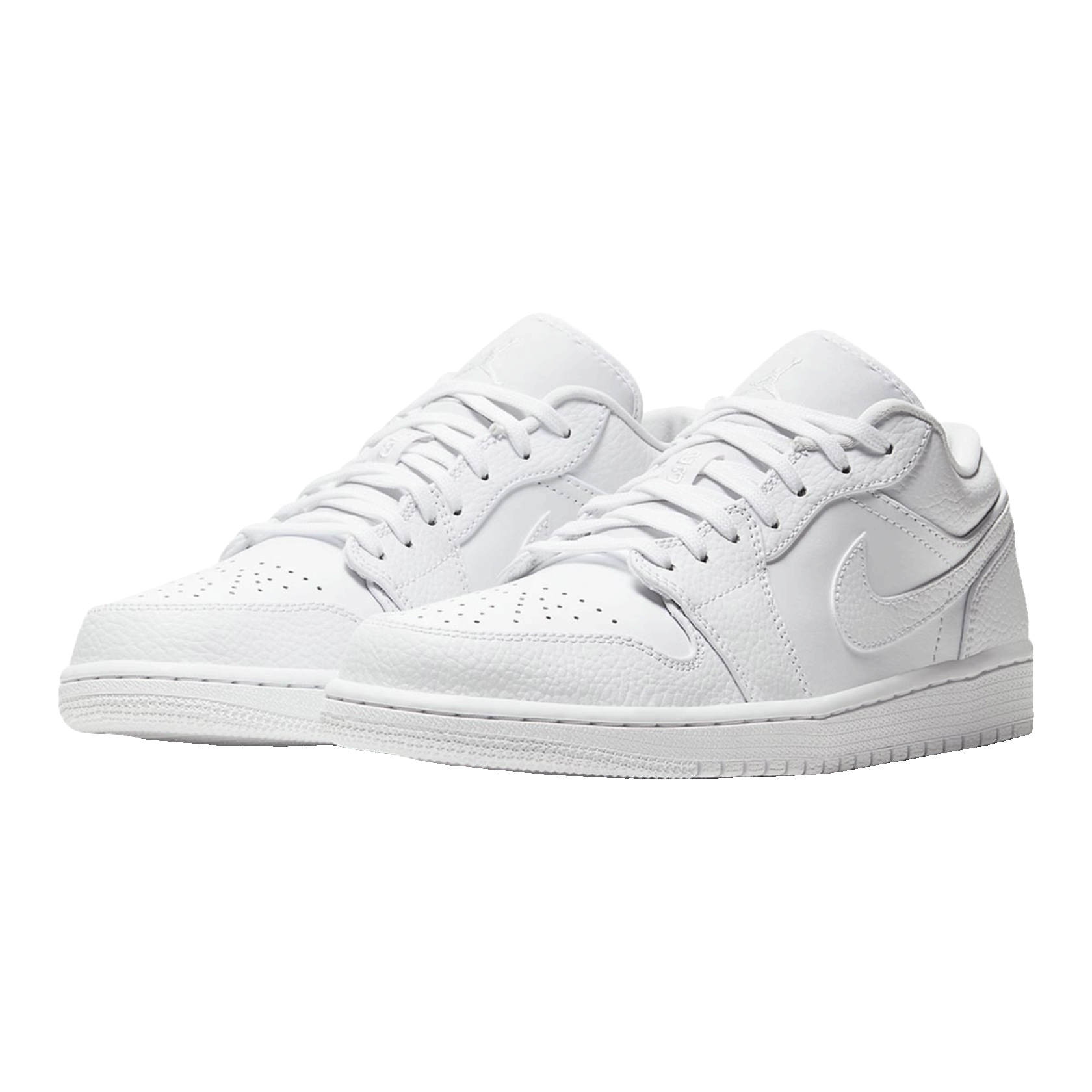 Nike Air Jordan 1 Low Triple White Fog Grey Side