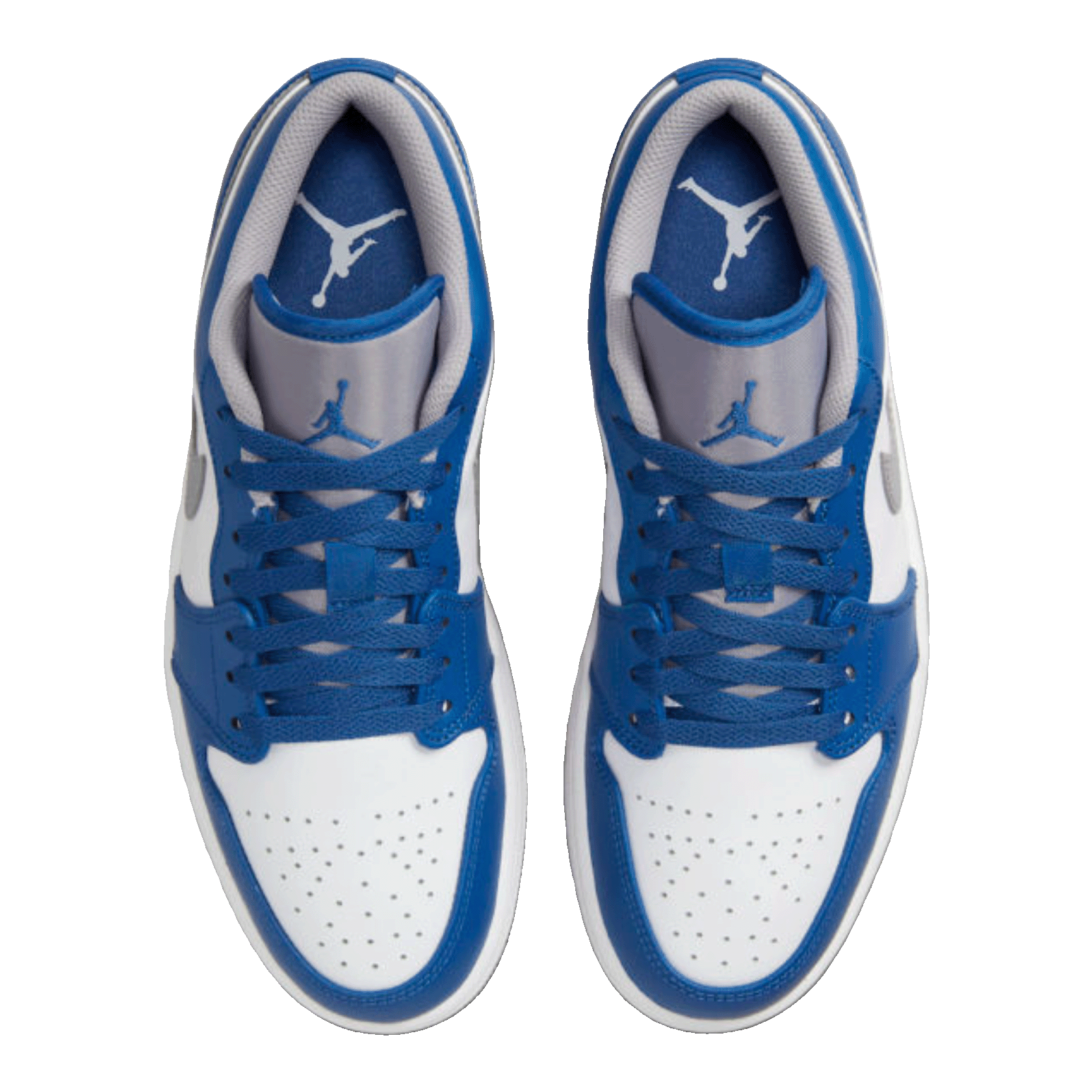 Nike Air Jordan 1 Low True Blue Oben