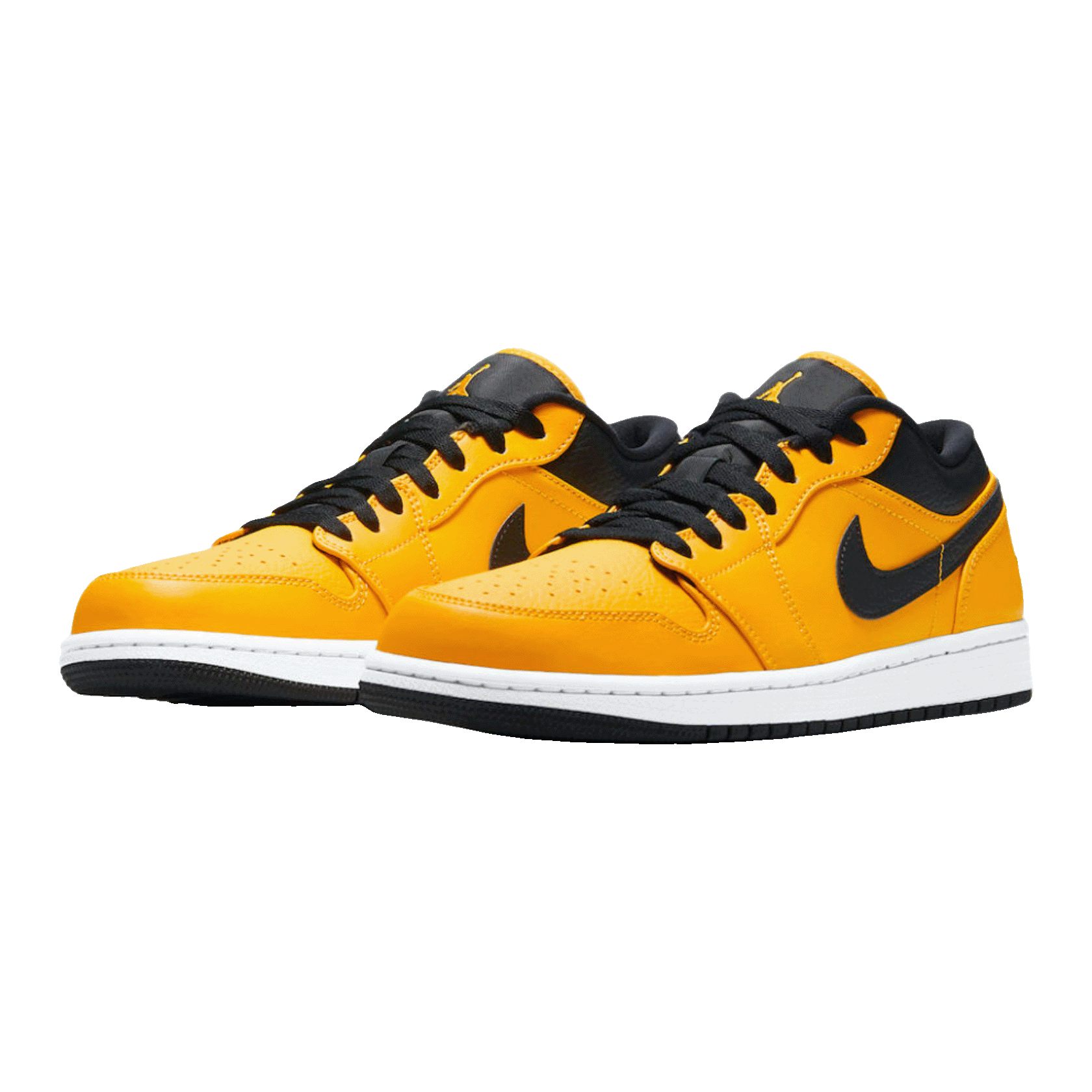 Nike Air Jordan 1 Low University Gold Black (GS) Side