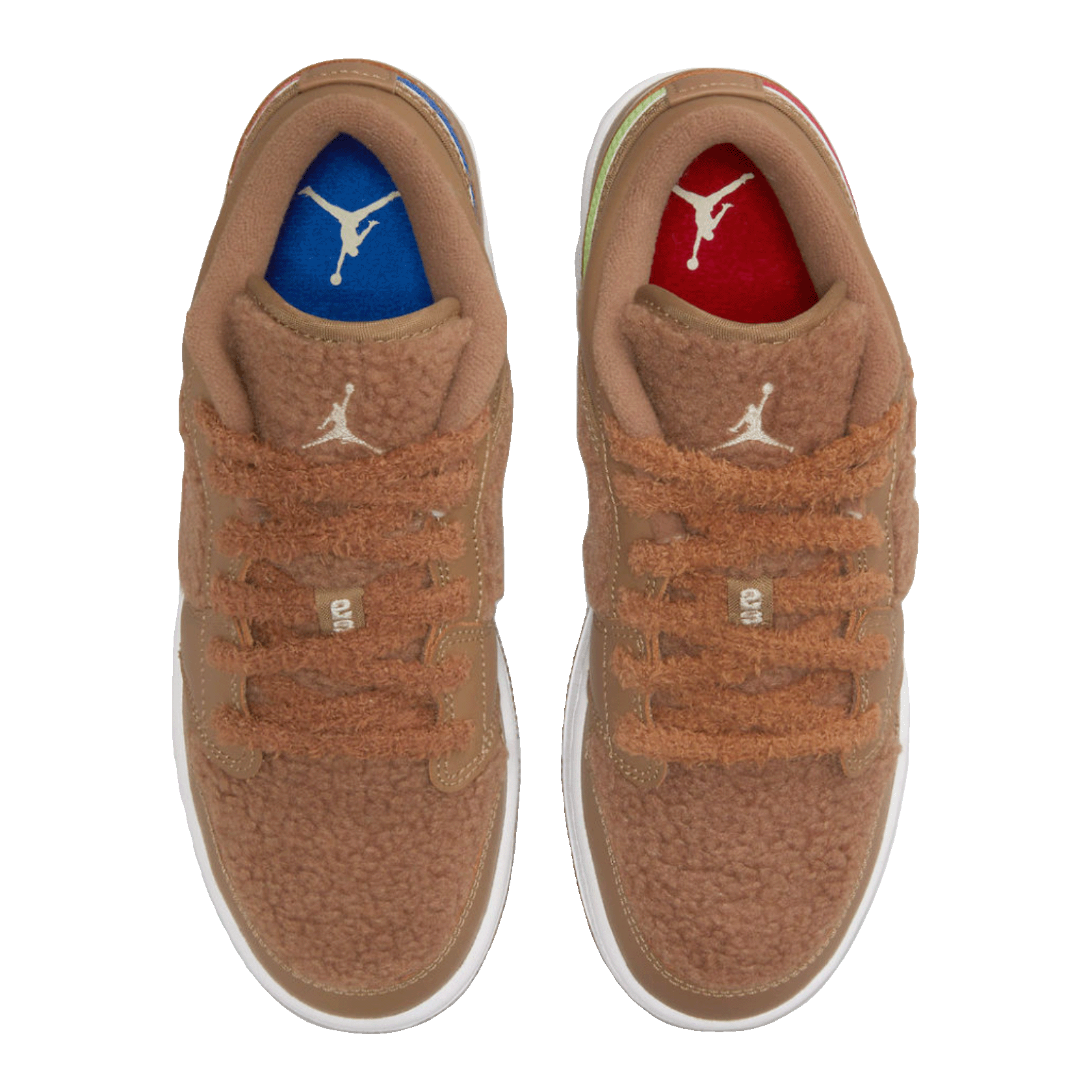 Nike Air Jordan 1 Low Utility Teddy Bear (GS) Oben