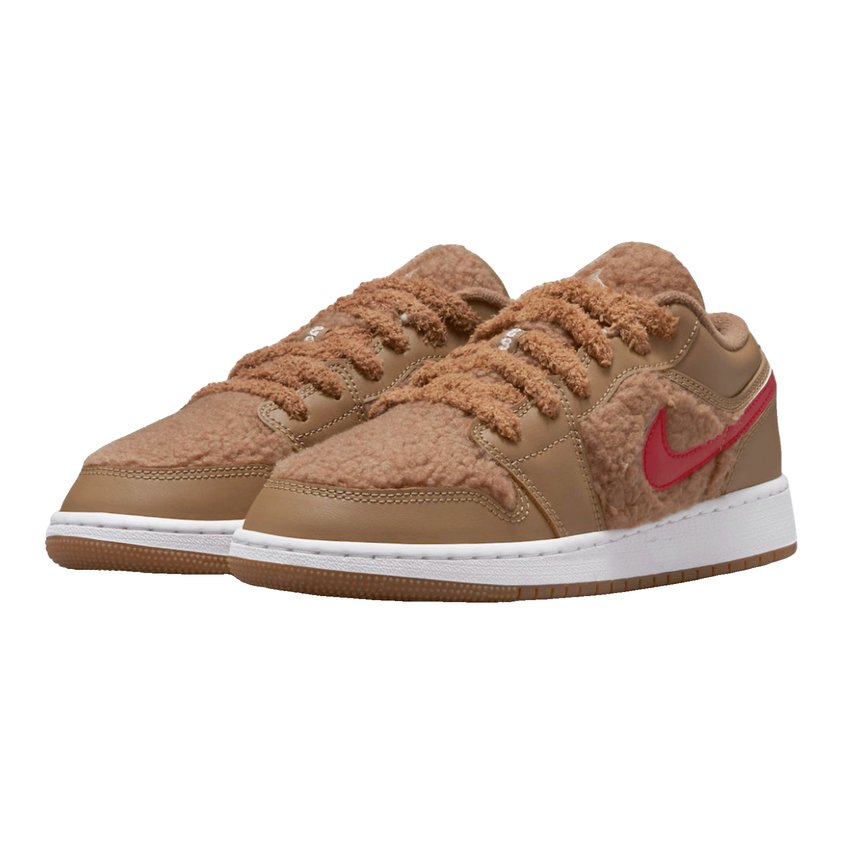 Nike Air Jordan 1 Low Utility Teddy Bear (GS) Side