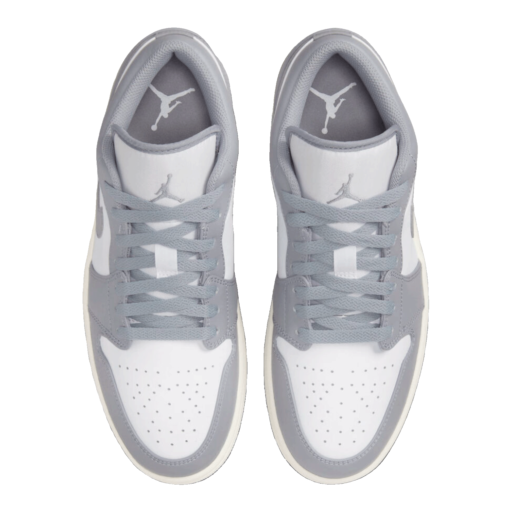 Nike Air Jordan 1 Low Vintage Grey (GS) Oben