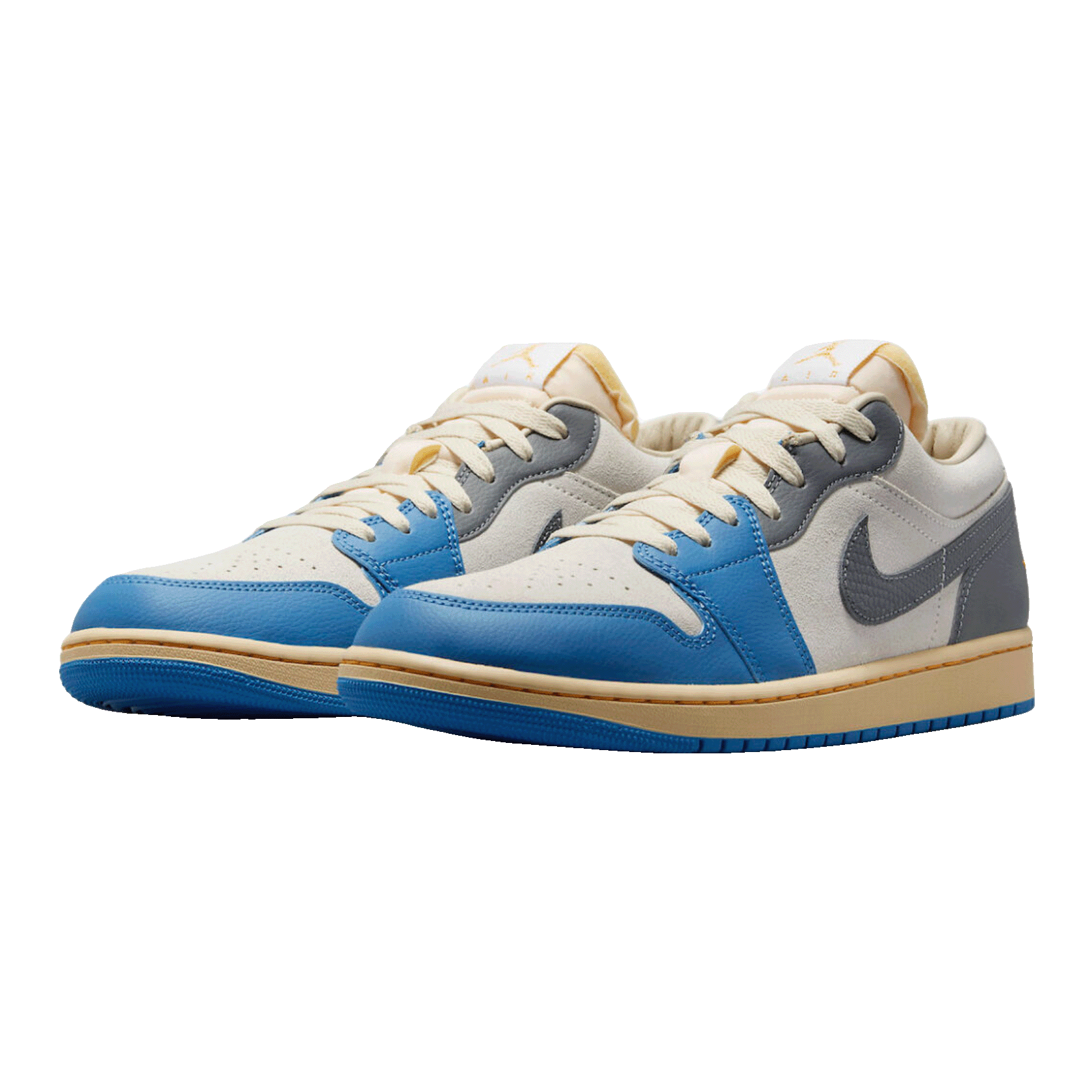 Nike Air Jordan 1 Low Vintage UNC Grey Side