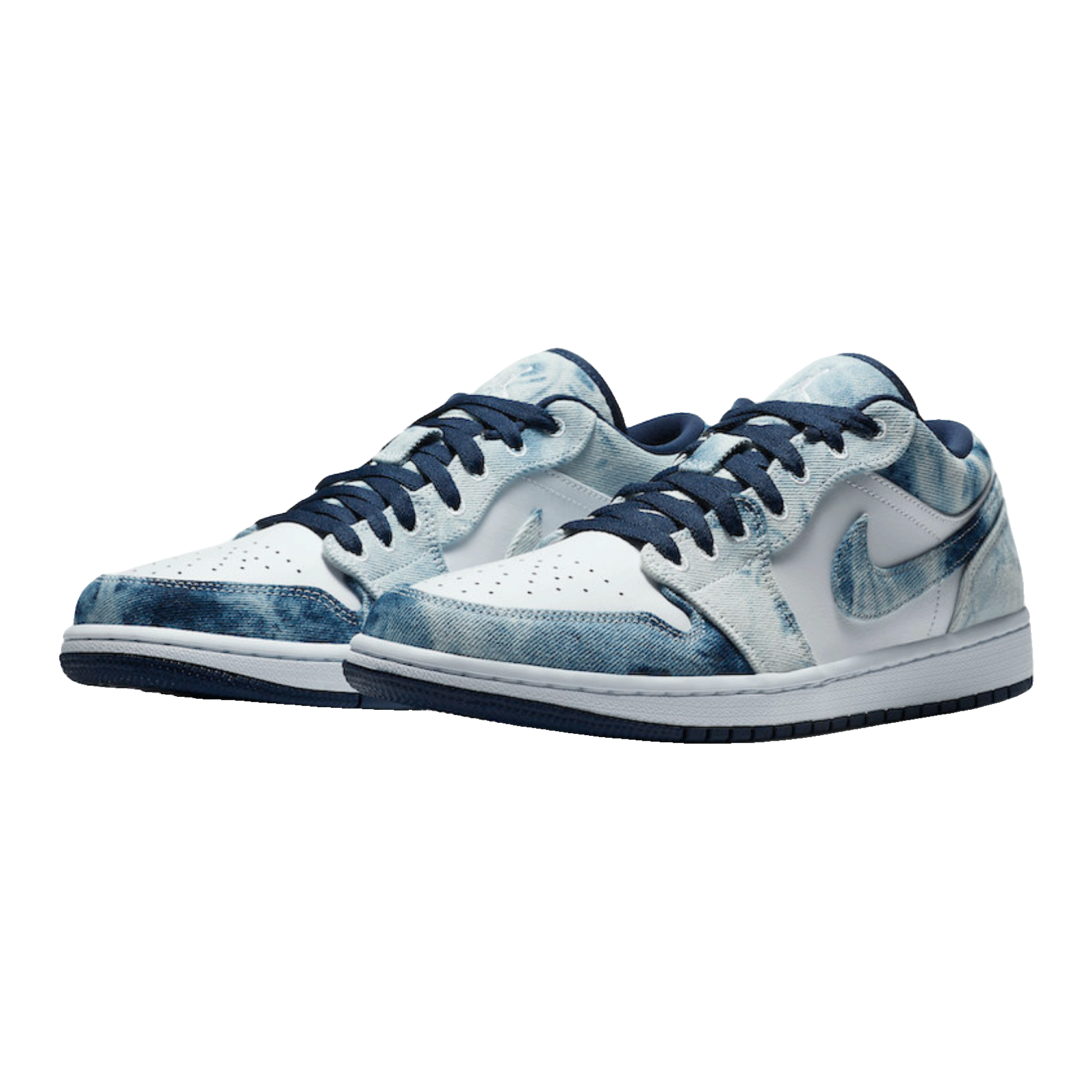 Nike Air Jordan 1 Low Washed Denim Side